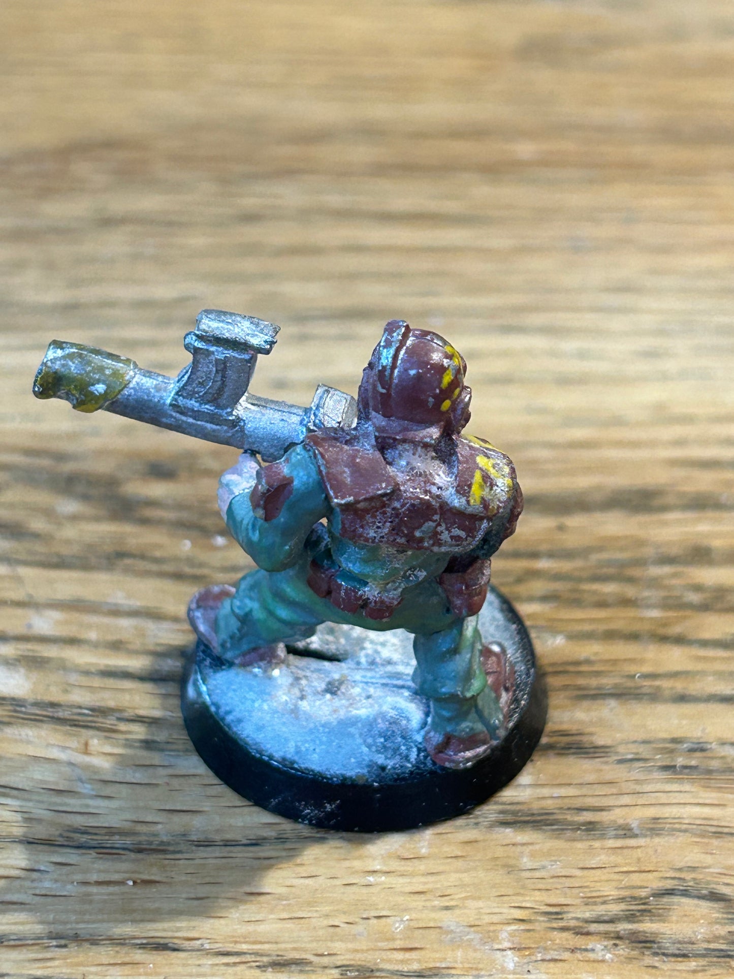 Rogue Trader Imperial Guard Grenadier grenade launcher
