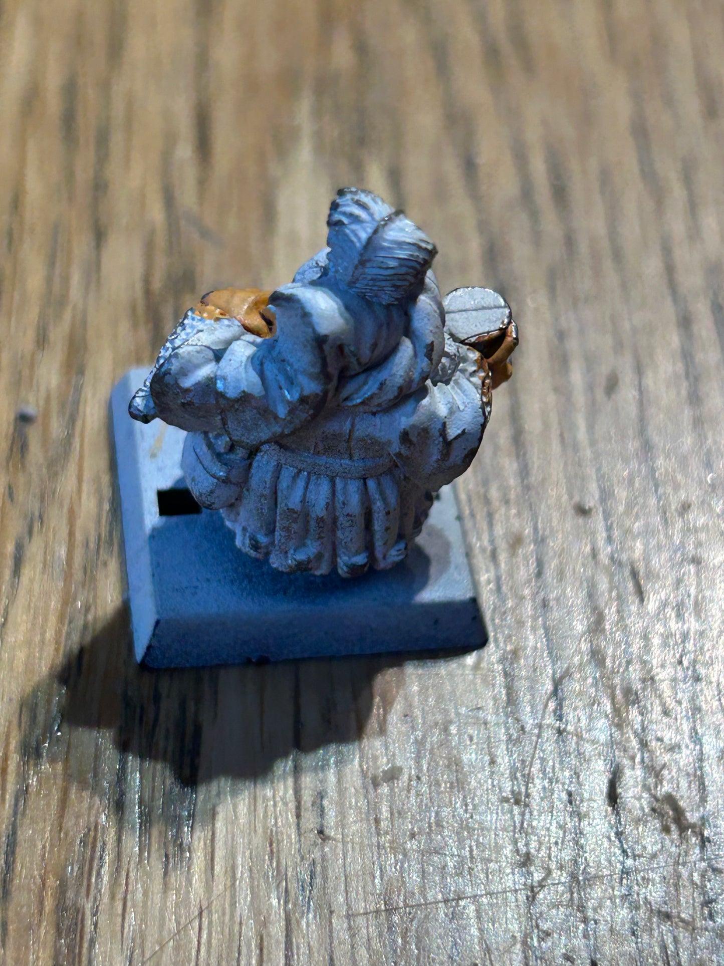 Citadel Warhammer fantasy 90s Marauder Dwarf MM15 Crossbowman with pipe