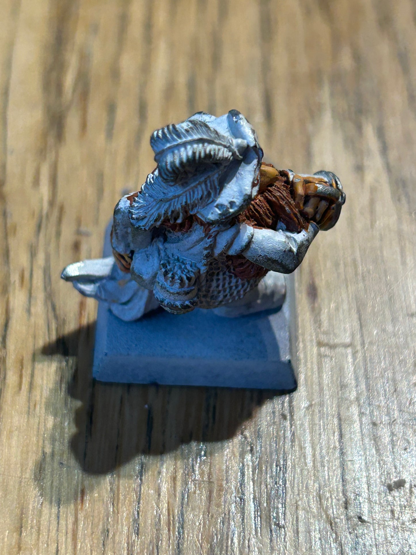 Citadel Warhammer fantasy 90s Marauder Dwarf MM15 Crossbowman with pint tankard
