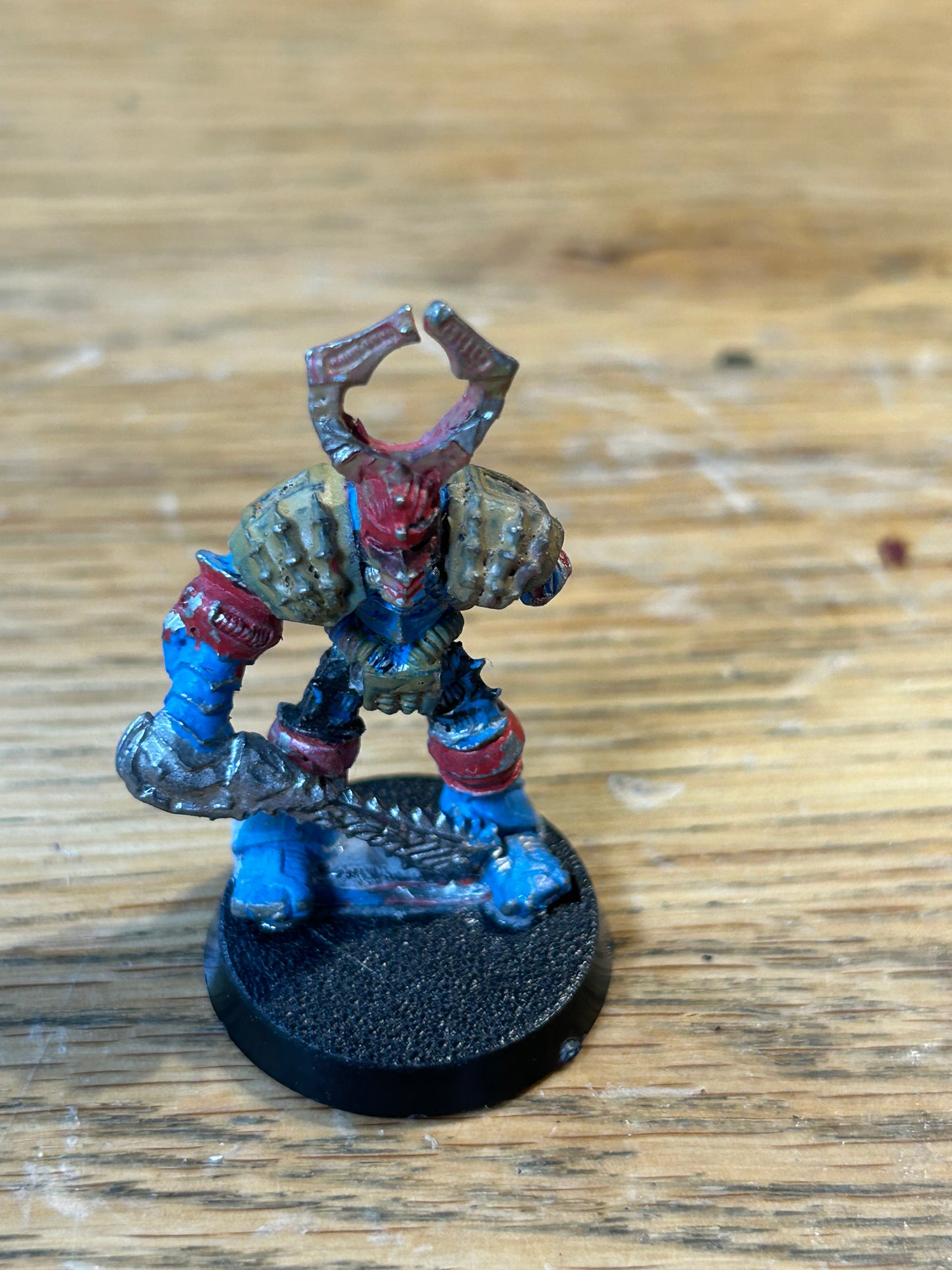 Rogue Trader broken chaos Renegade Space Marine (no bolter arm)
