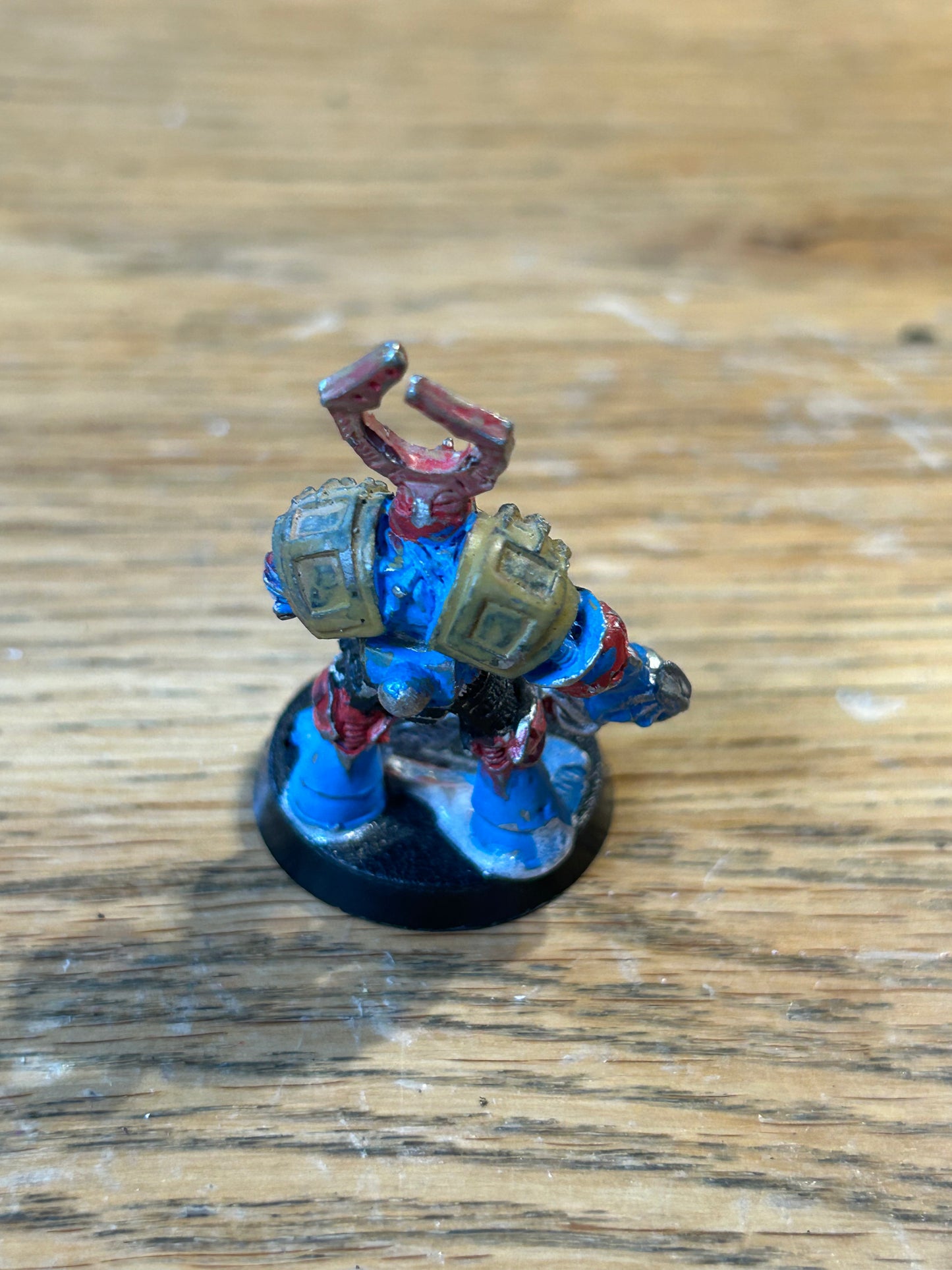 Rogue Trader broken chaos Renegade Space Marine (no bolter arm)