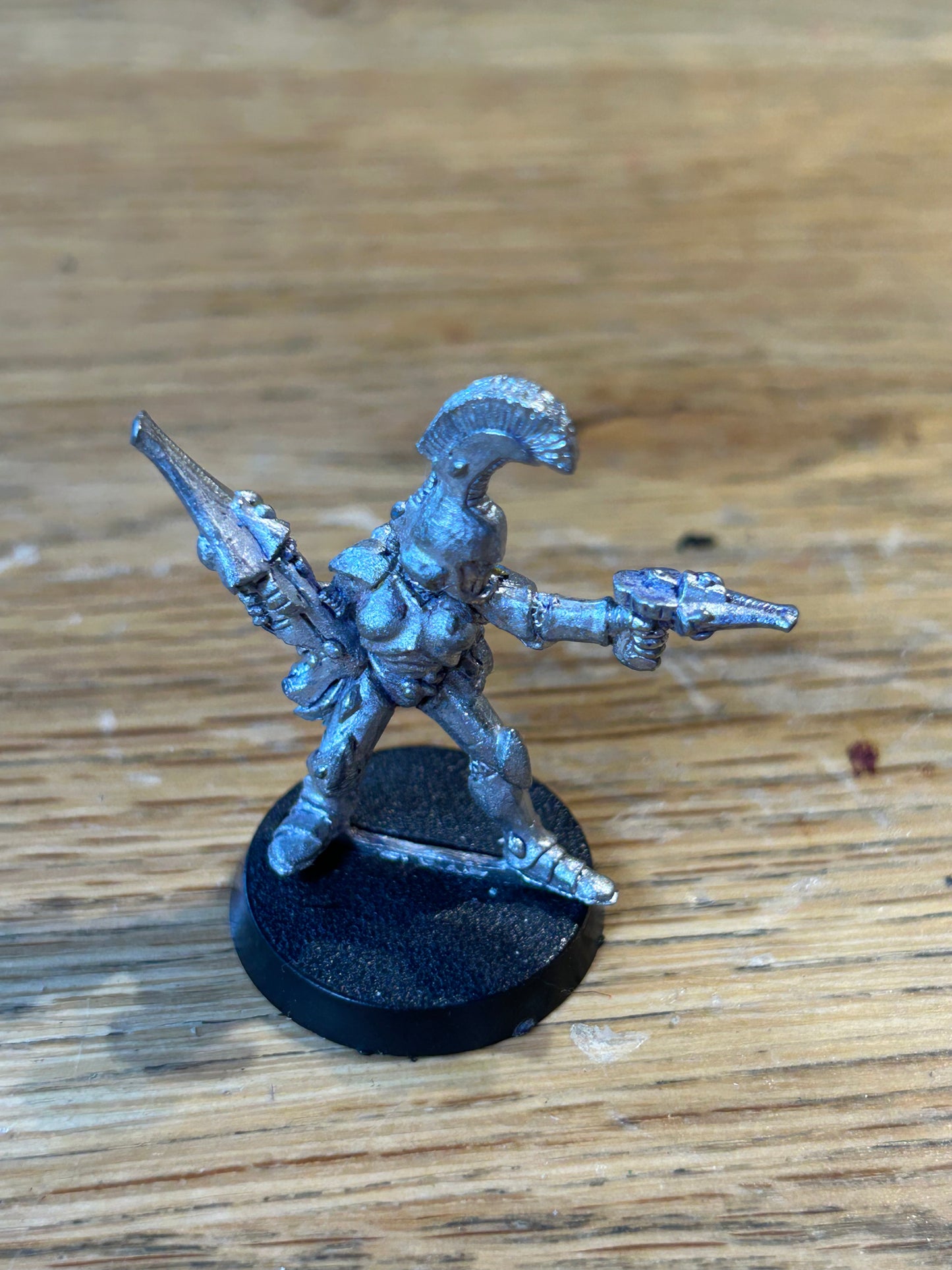Eldar Guardian with Shuriken Catapult & Shuriken Pistol metal 90’s warhammer 40k
