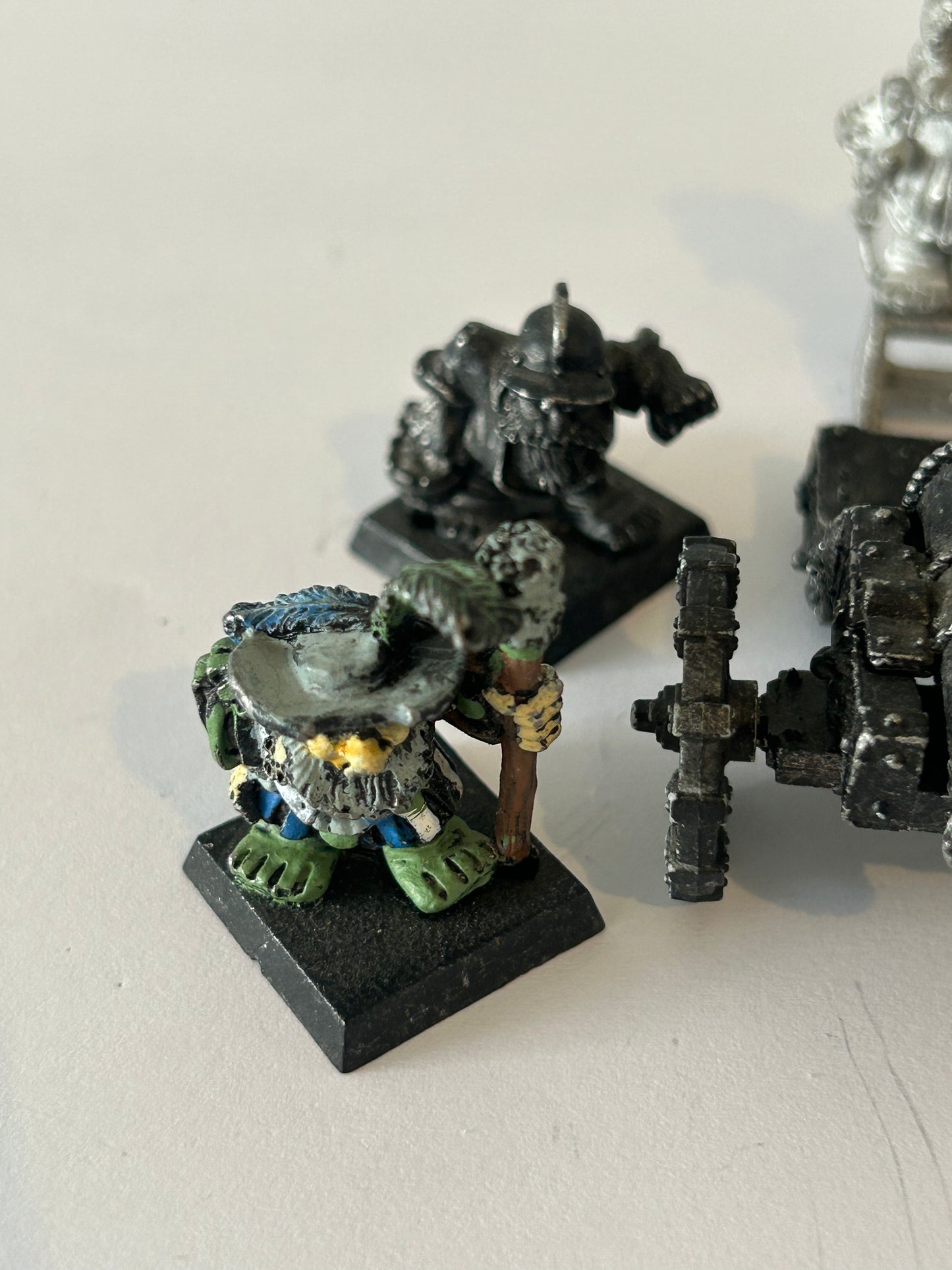 Warhammer fantasy marauder dwarf cannon / siege gun MM13