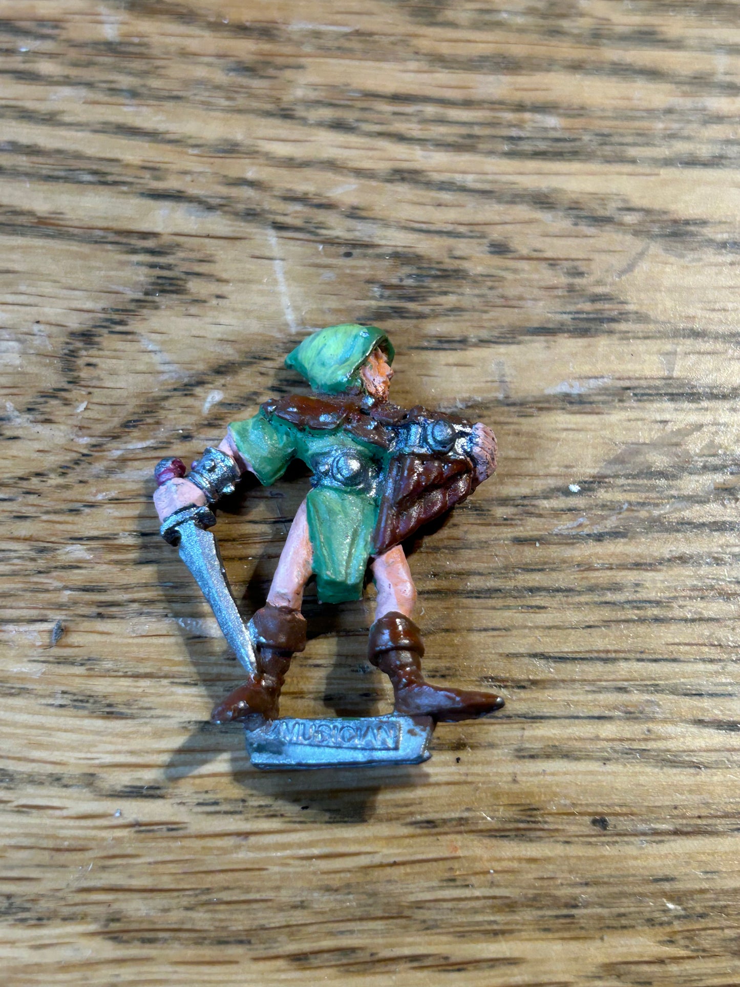 GW WHF Wood Elves Metal Baedar Woods-Piper - Wood Elf Musician