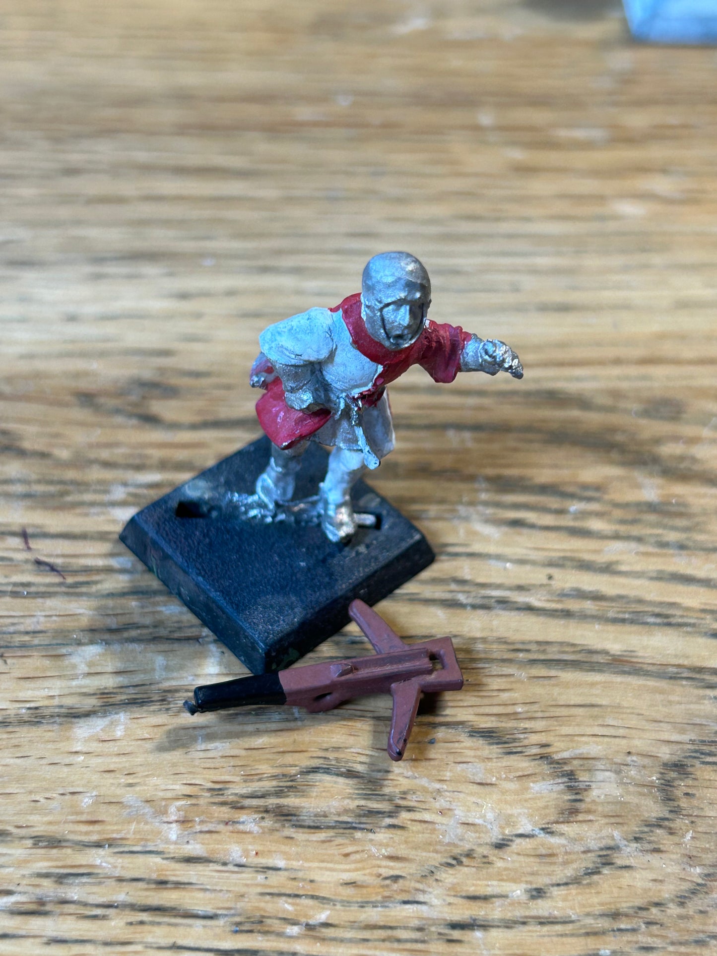 Bretonnian Crossbowman Xbow F4 Imperial Crossbowmen Metal Citadel Bretonnia uncatalogued