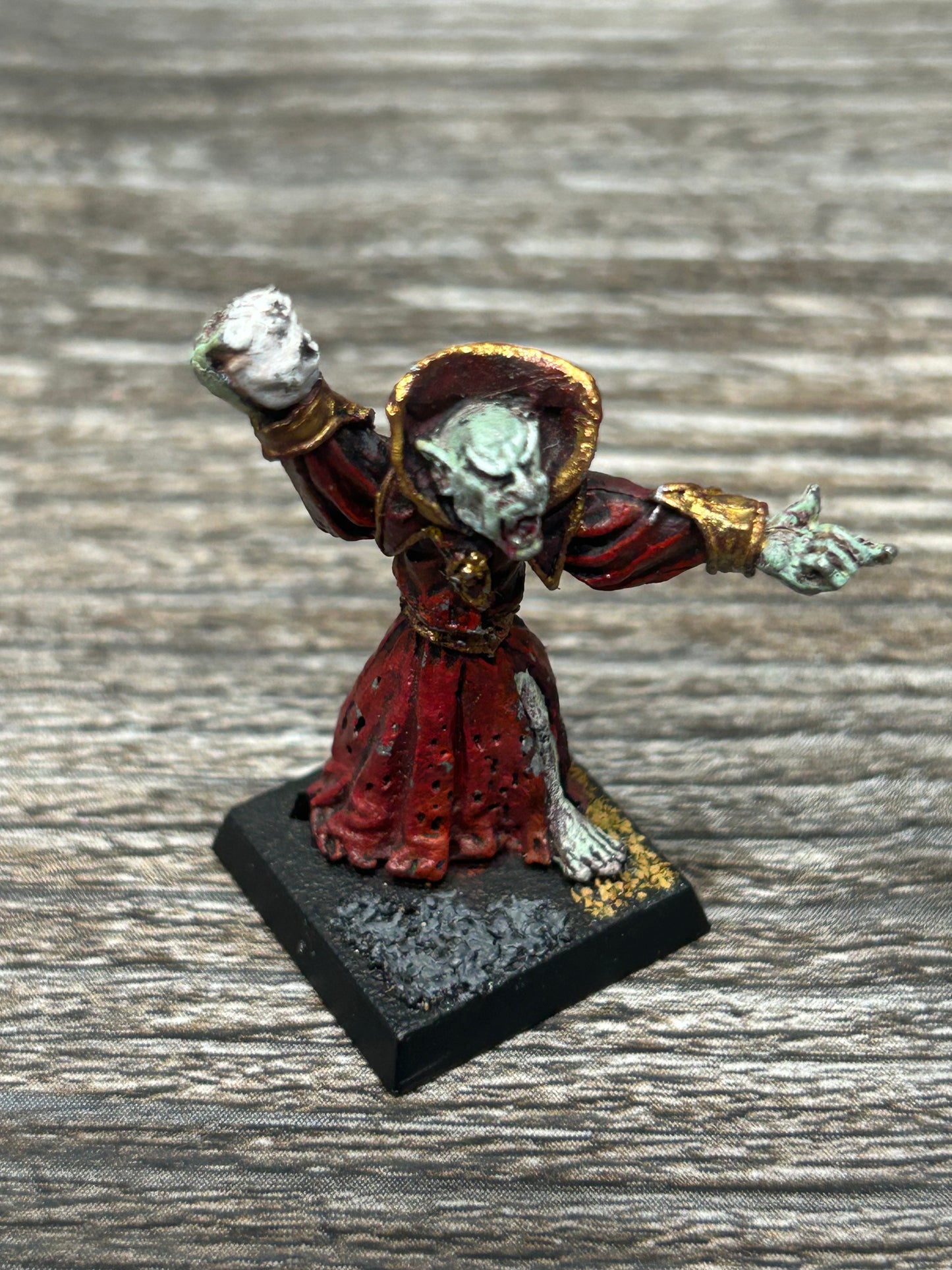 Vintage Warhammer C18 Night Horror 'Vampire Casting Spell' Metal