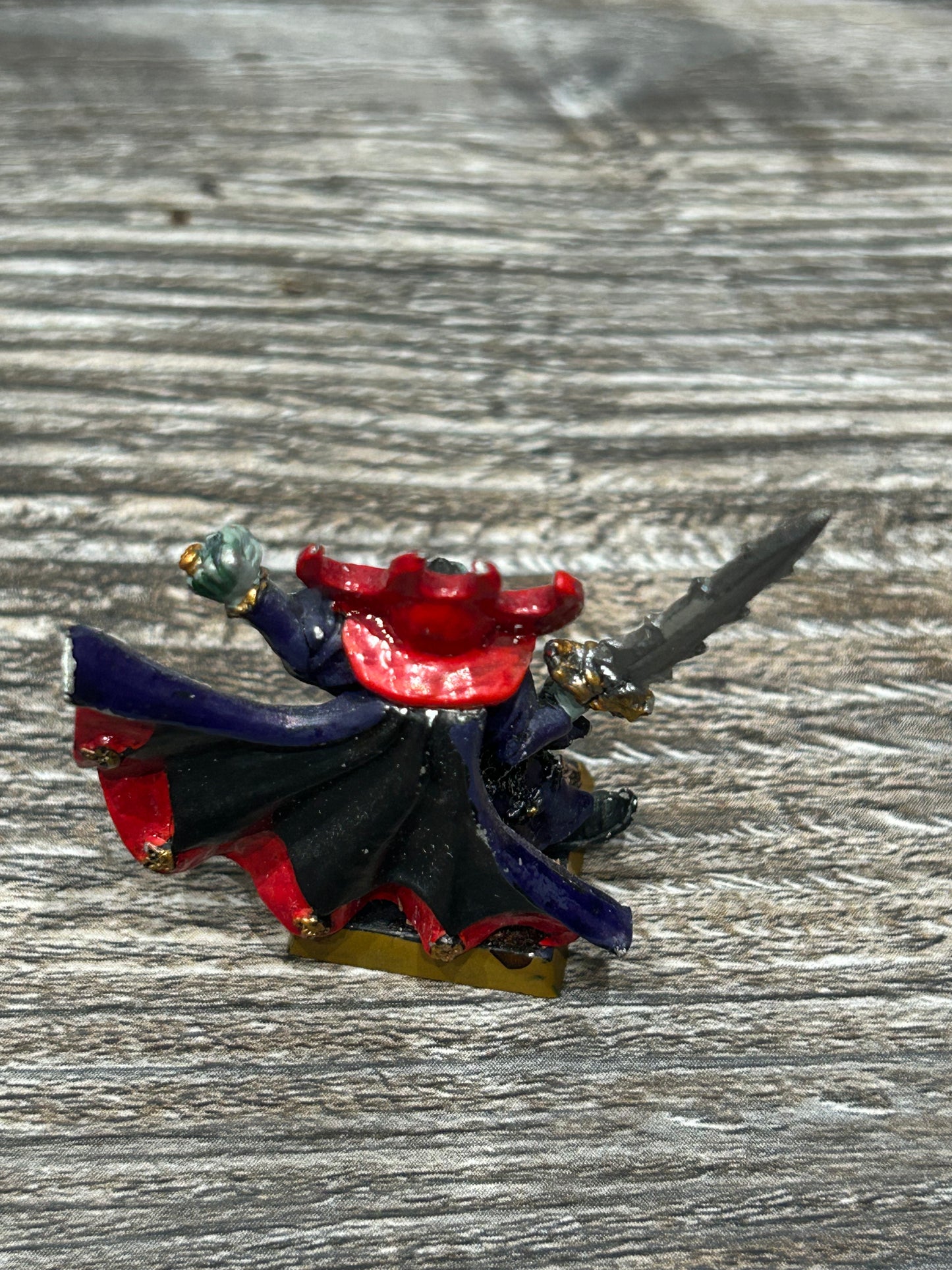 Warhammer Undead Vampire Lord with Cloak Classic Metal 1990s Counts