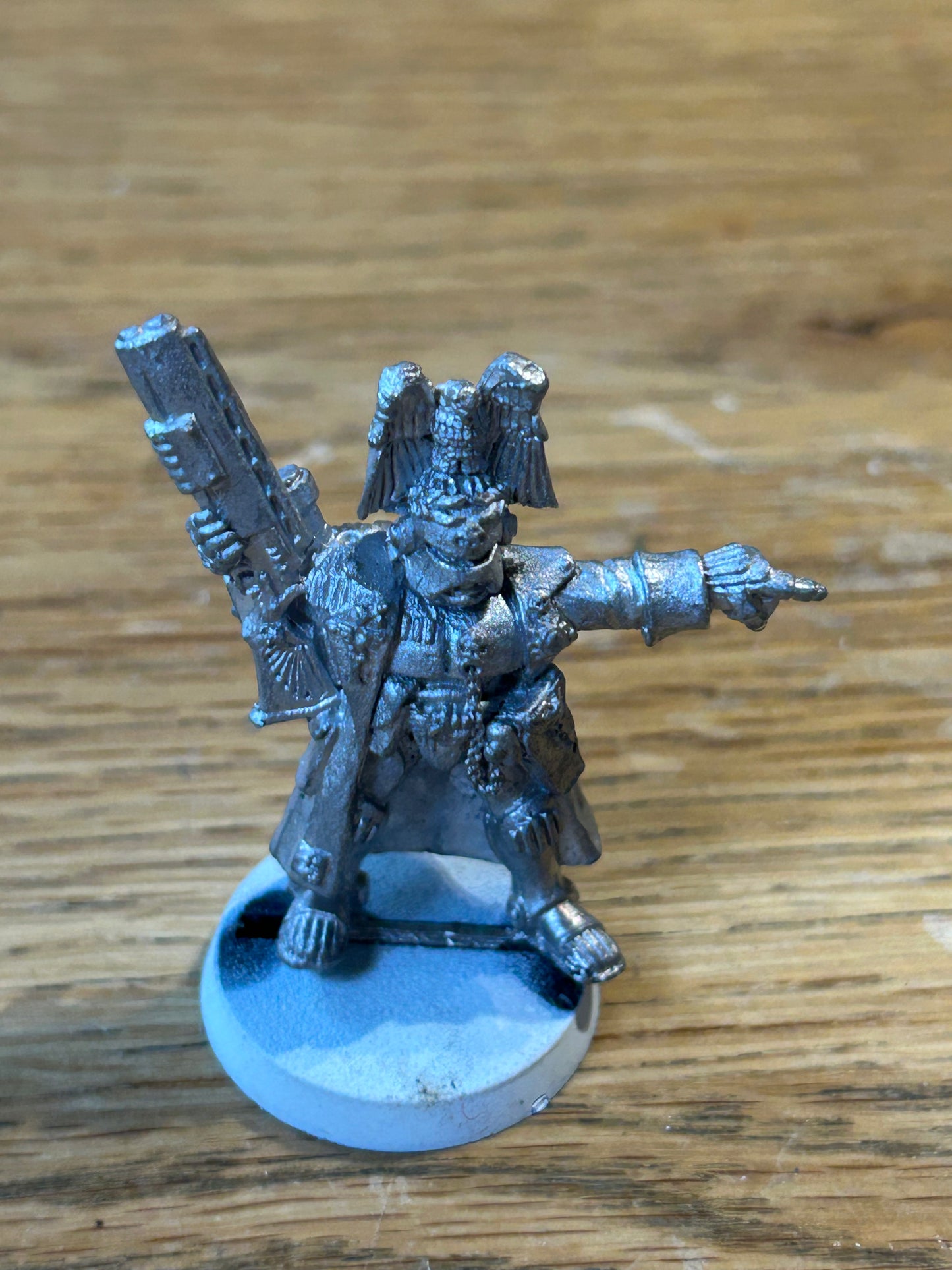 Games Workshop Adeptus Arbites Judge Warhammer 40K Necromunda WH40K Leader 1990s Game
