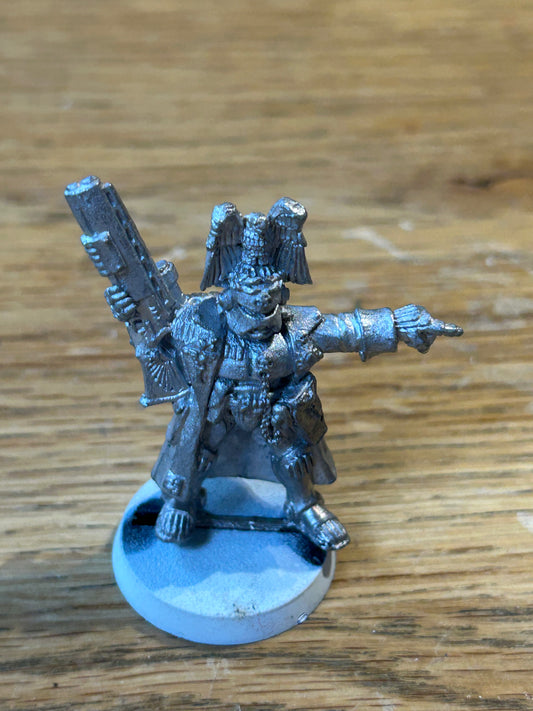 Games Workshop Adeptus Arbites Judge Warhammer 40K Necromunda WH40K Leader 1990s Game