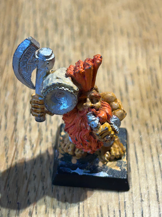 Citadel Warhammer fantasy 90s Dwarf Troll Slayer Command Musician