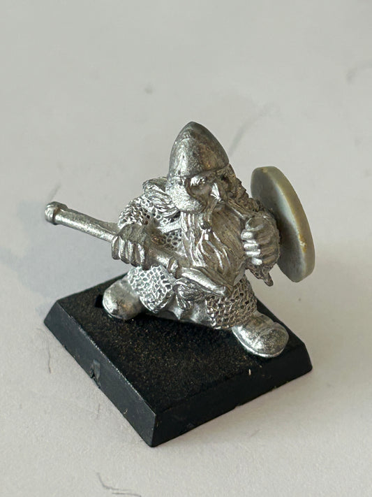 Citadel Warhammer 80s LOTR ME33 Dwarf with spear