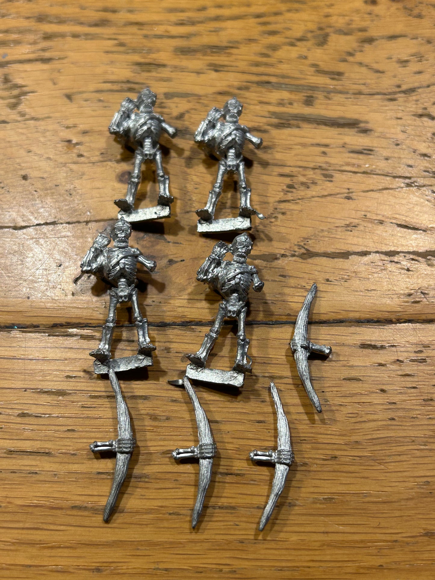 Harlequin miniatures broken skeleton archer x4 warhammer fantasy undead proxy
