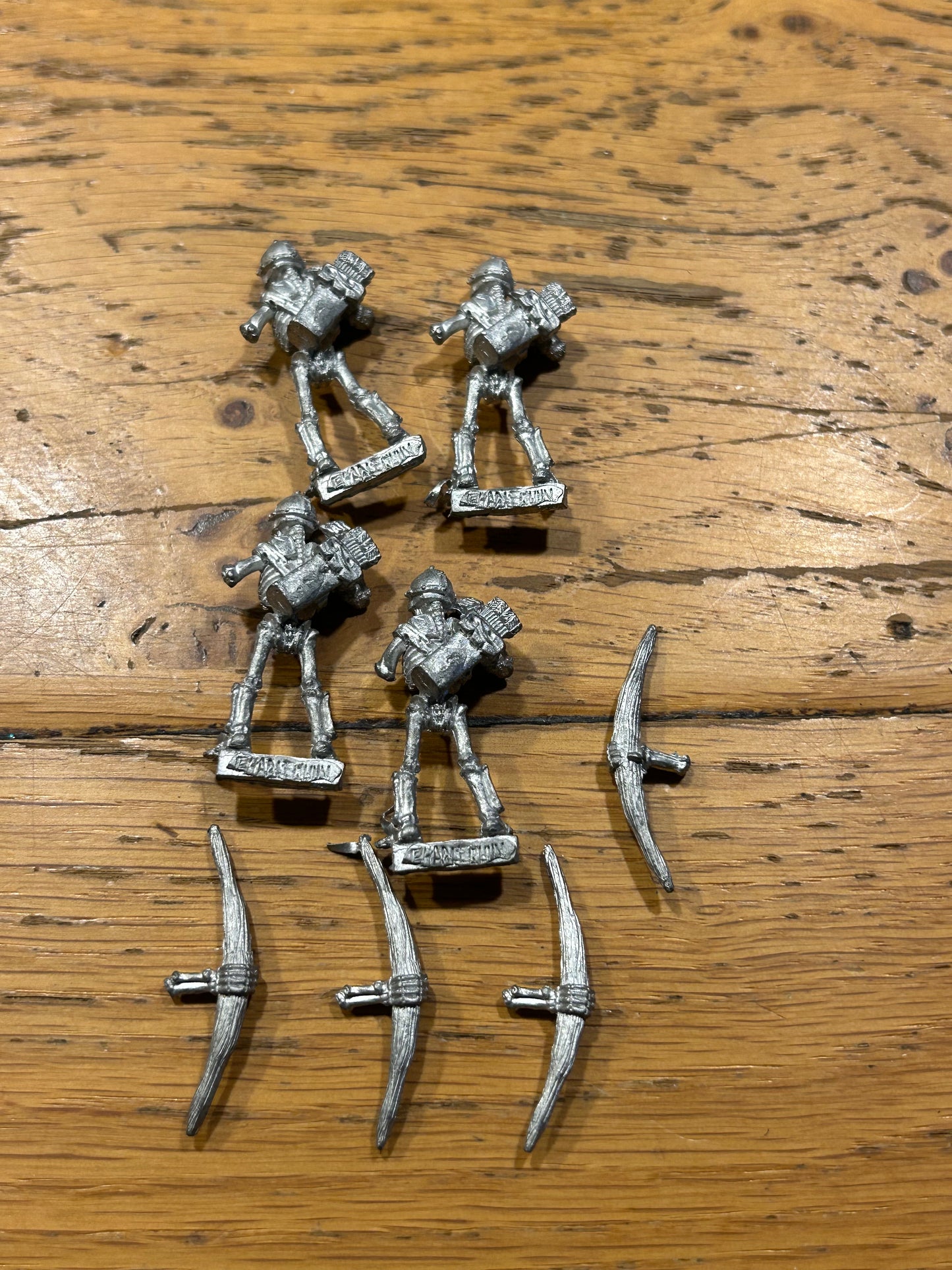 Harlequin miniatures broken skeleton archer x4 warhammer fantasy undead proxy