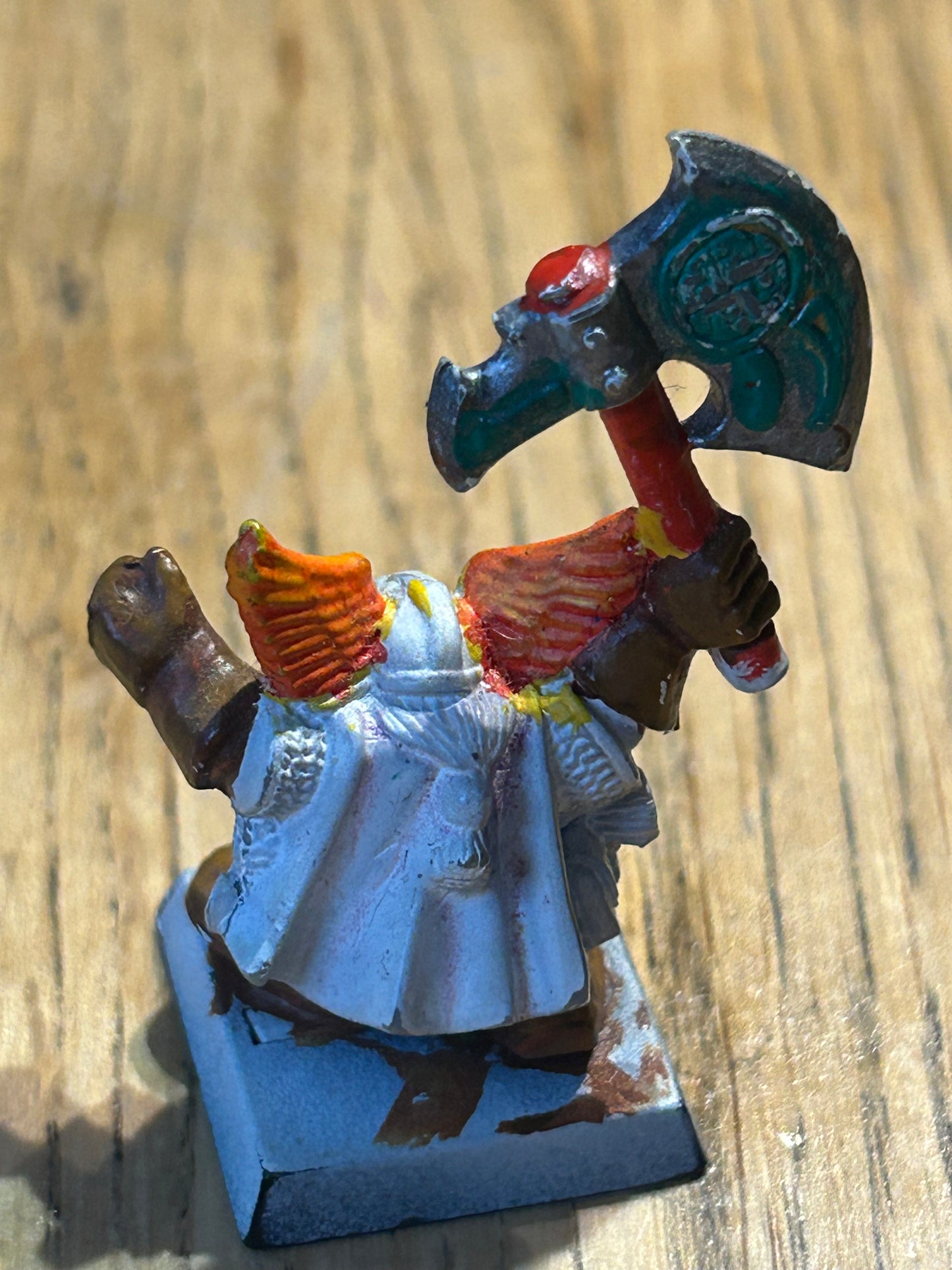 Warhammer quest Dwarf Warrior Miniature