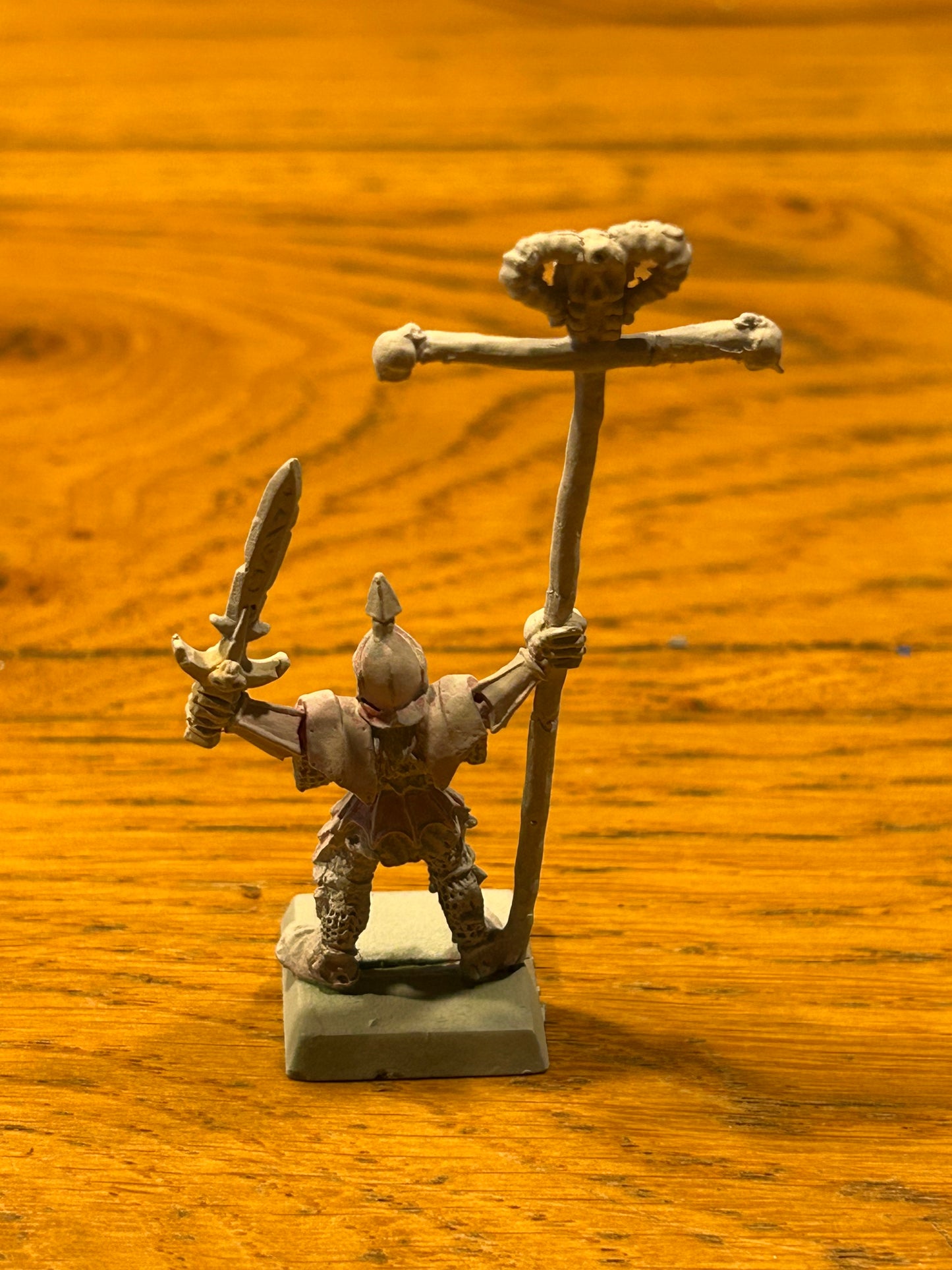 Warhammer Fantasy Old World Undead Vampire counts skeleton standard bearer