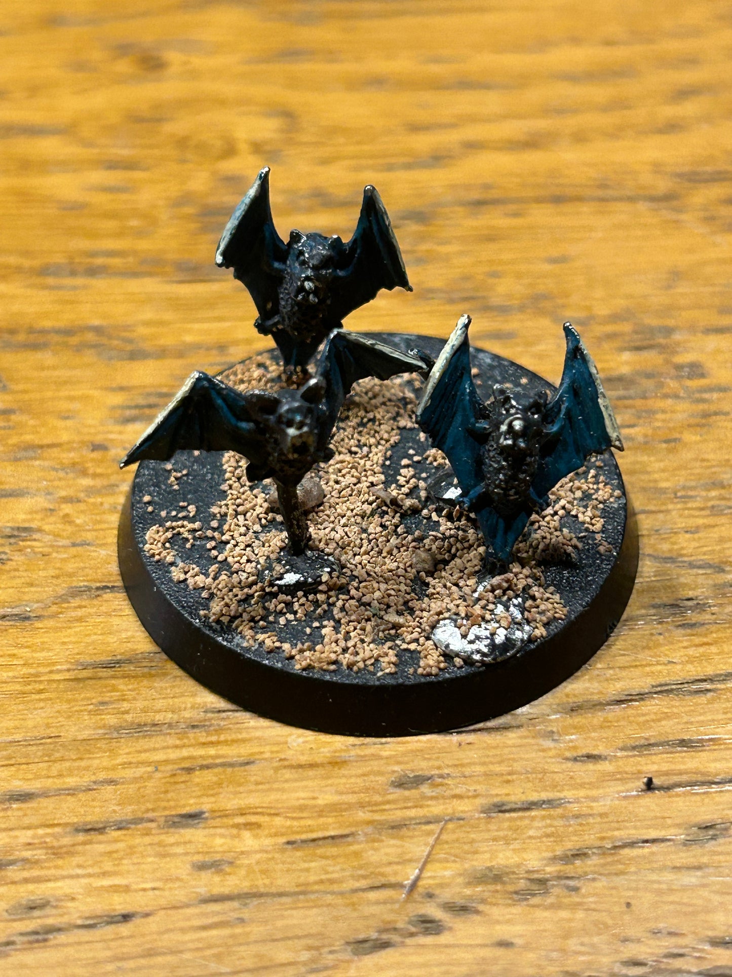 Warhammer Fantasy Old World Vampire counts bat swarm(3 old metal bats)