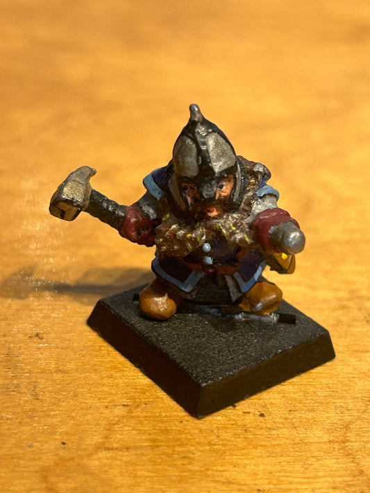 ME33 IMPERIAL DWARF HAMMER 7 WARHAMMER THE OLD WORLD FANTASY DWARVES METAL
 Warhammer fantasy