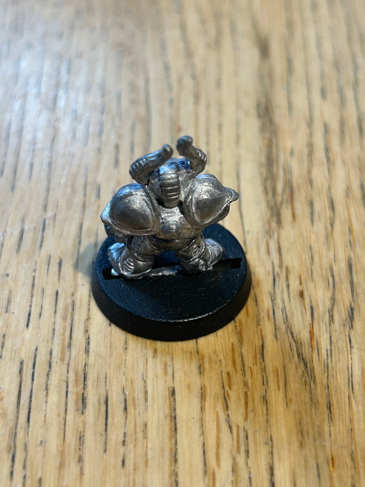 Rogue Trader Chaos Squat In Power Armour Space Dwarf Metal Citadel