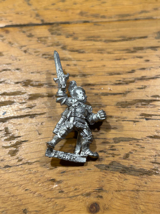 Citadel ADD2 advanced dungeons and dragons fighter with long sword high level warhammer fantasy empire
