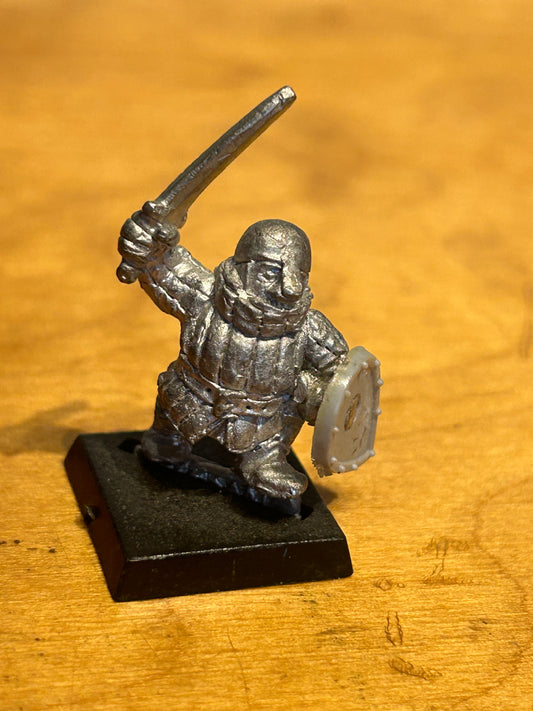 1985 Imperial Dwarf 0307 03 D5 Bogram Citadel Dwarven Warhammer Army Fighter D&D