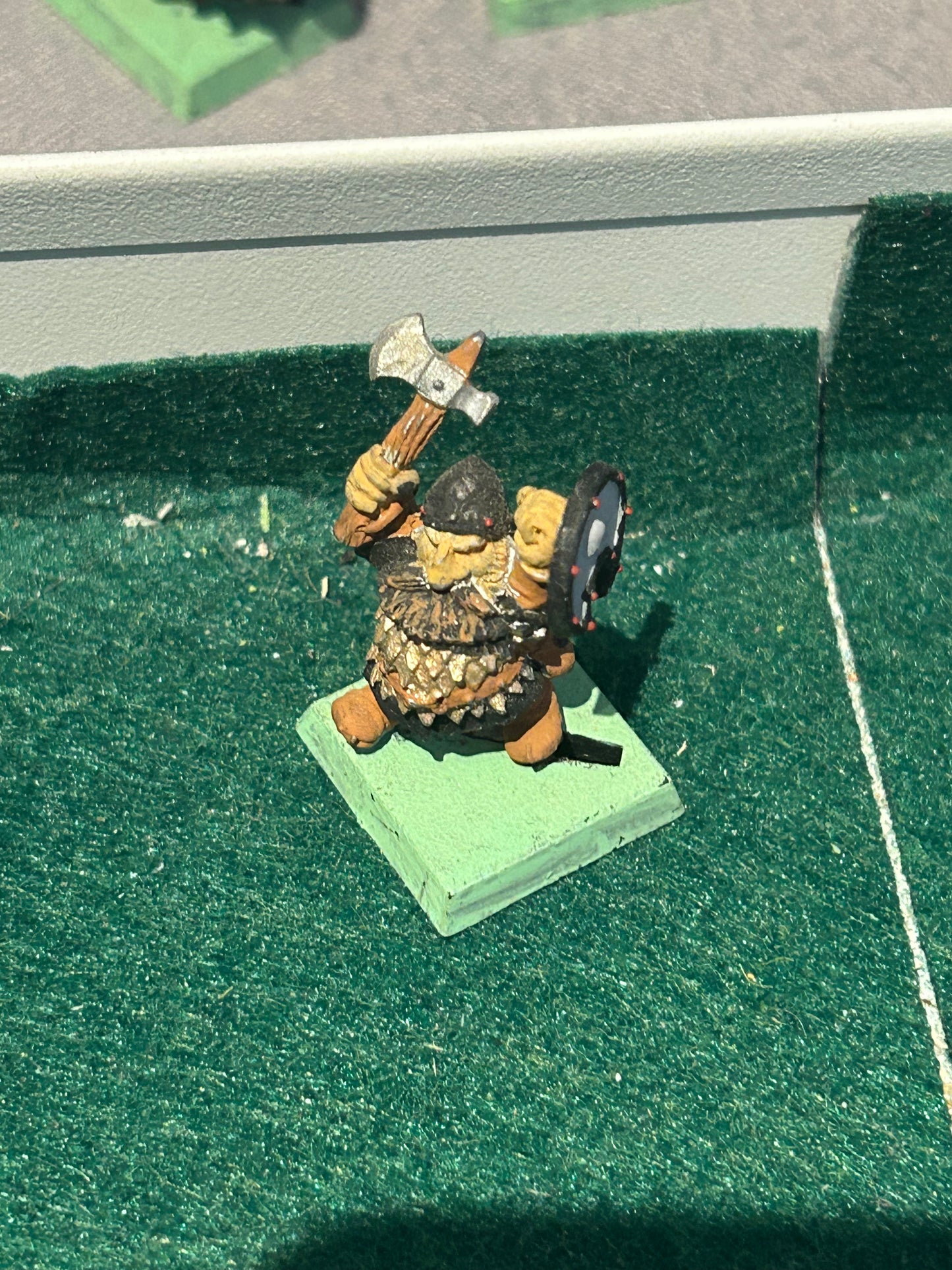 Citadel Warhammer fantasy  - Imperial Dwarf - C06 / 0307 - Gazil Hooknose - Metal - 1985