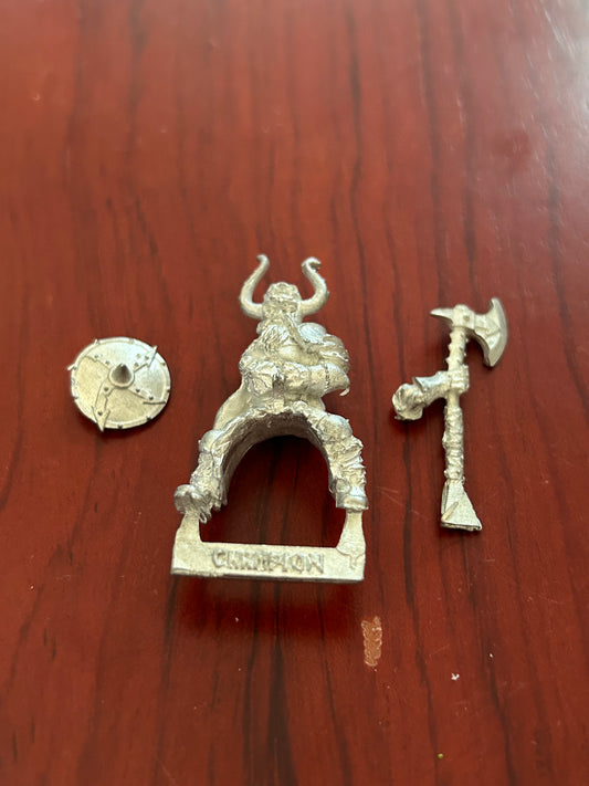 Warriors of Chaos metal Marauder Horseman Champion Citadel Warhammer fantasy