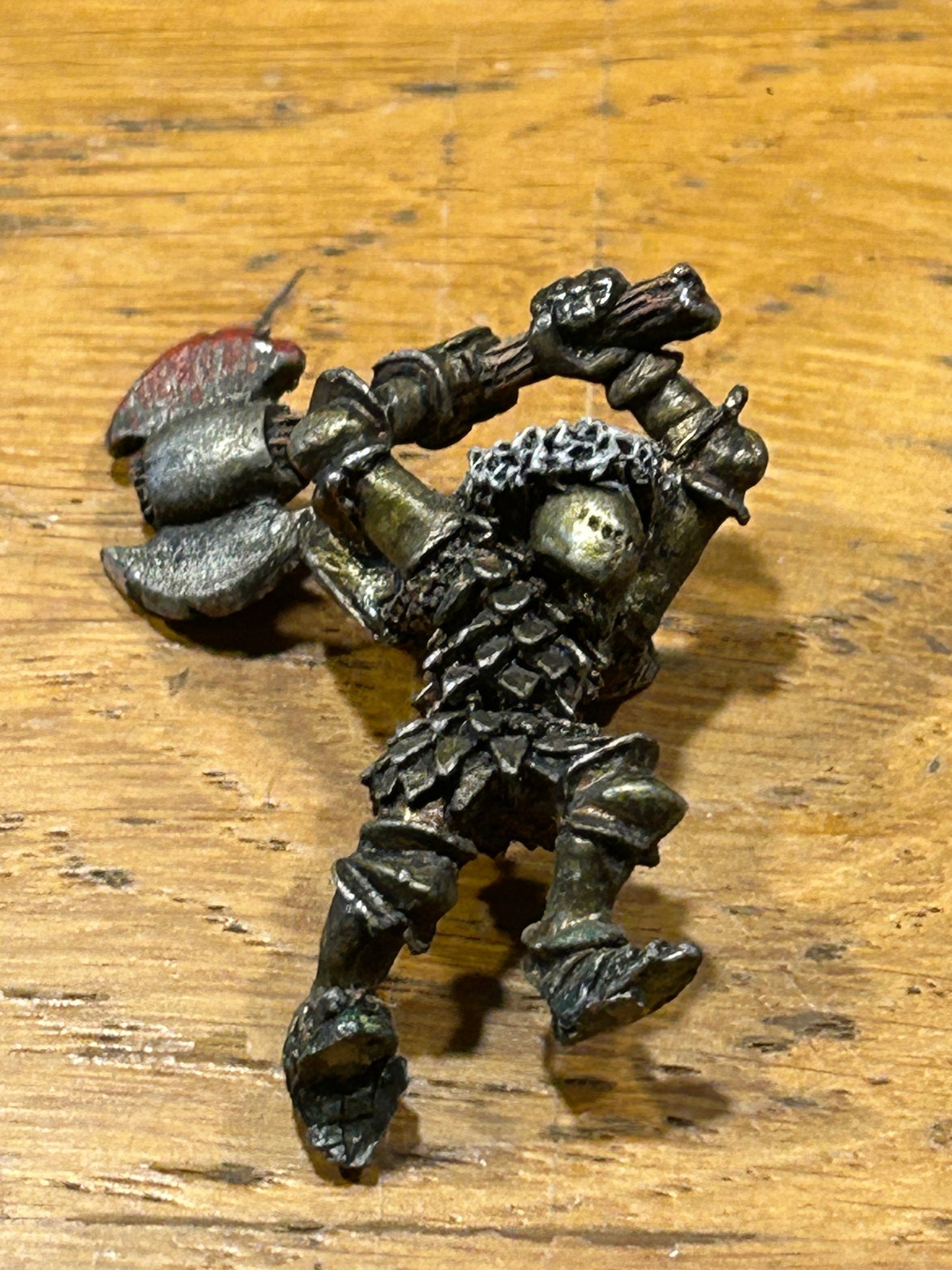 CH2 CHENGIS CRUMP CHAOS WARRIOR METAL WARHAMMER CITADEL OOP (no tab)