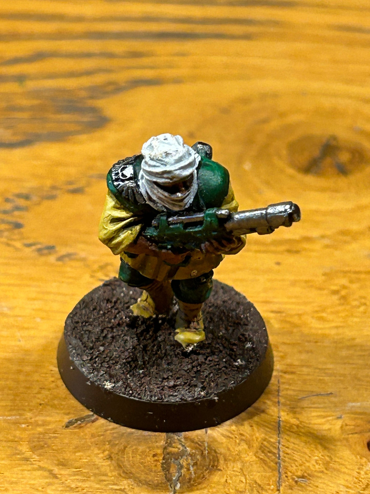 Tallarn desert raiders guardsman imperial guard warhammer 40k (nicely painted)