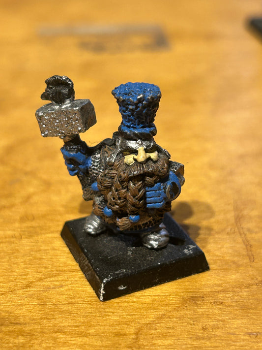 Citadel Warhammer fantasy 90s Marauder Dwarf hammerer