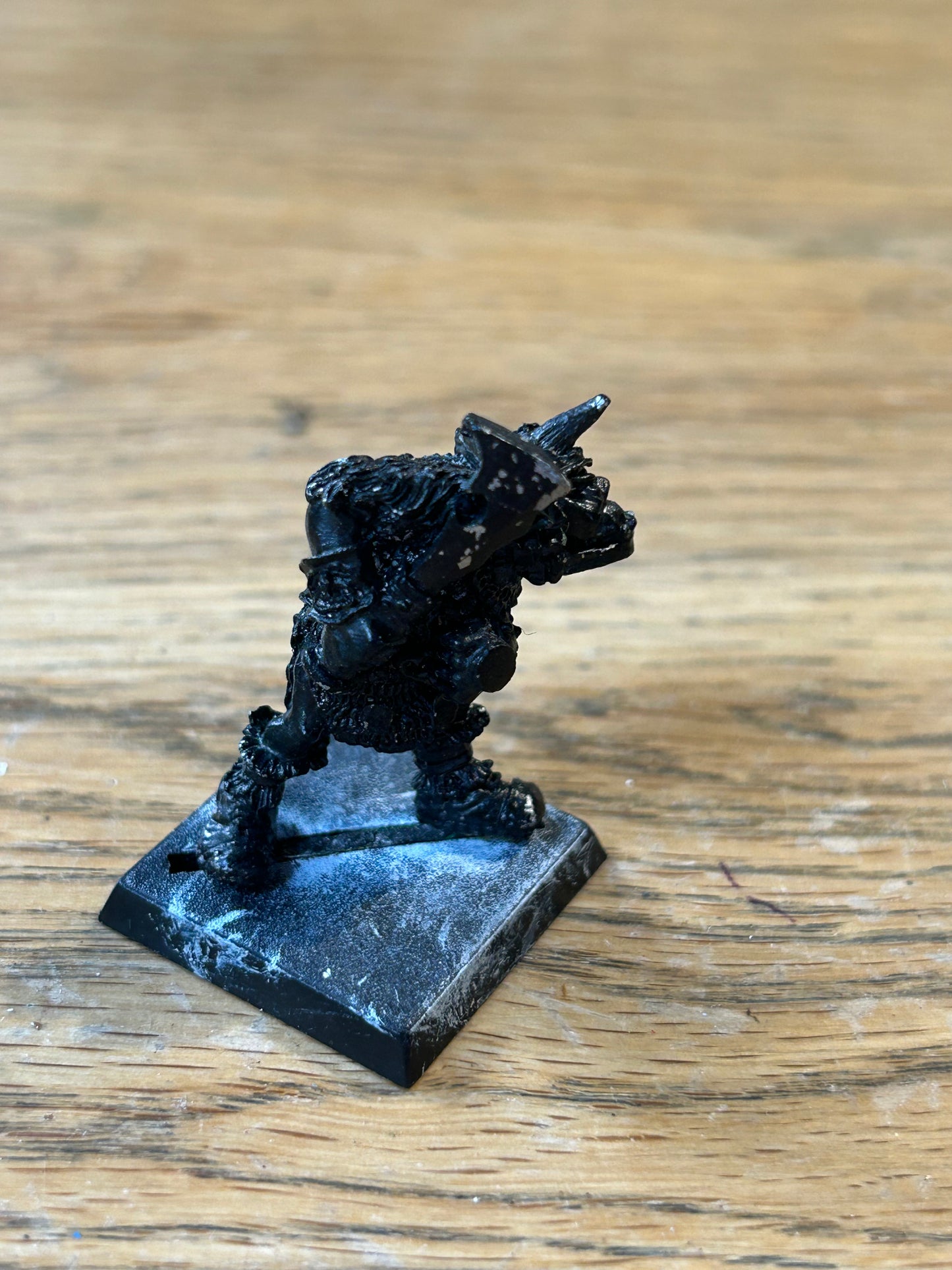 Citadel Warhammer fantasy Orc Champion ORRIK BLOODBASHER - Games Workshop 1985