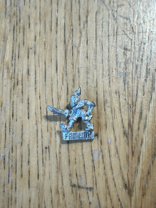 Vintage Warhammer Familiar 'Armoured Mite' Realm of Chaos 1980s Metal