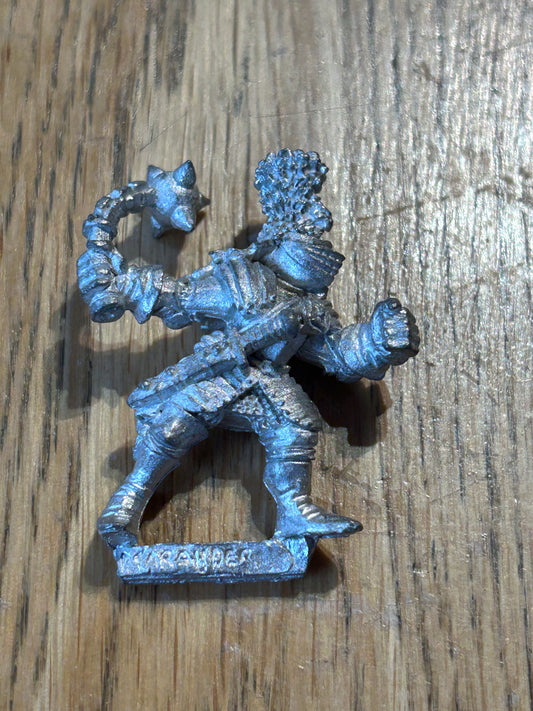 Warhammer Games Workshop Marauder Empire Reiksguard On Foot Mm65 Metal Old World with flail