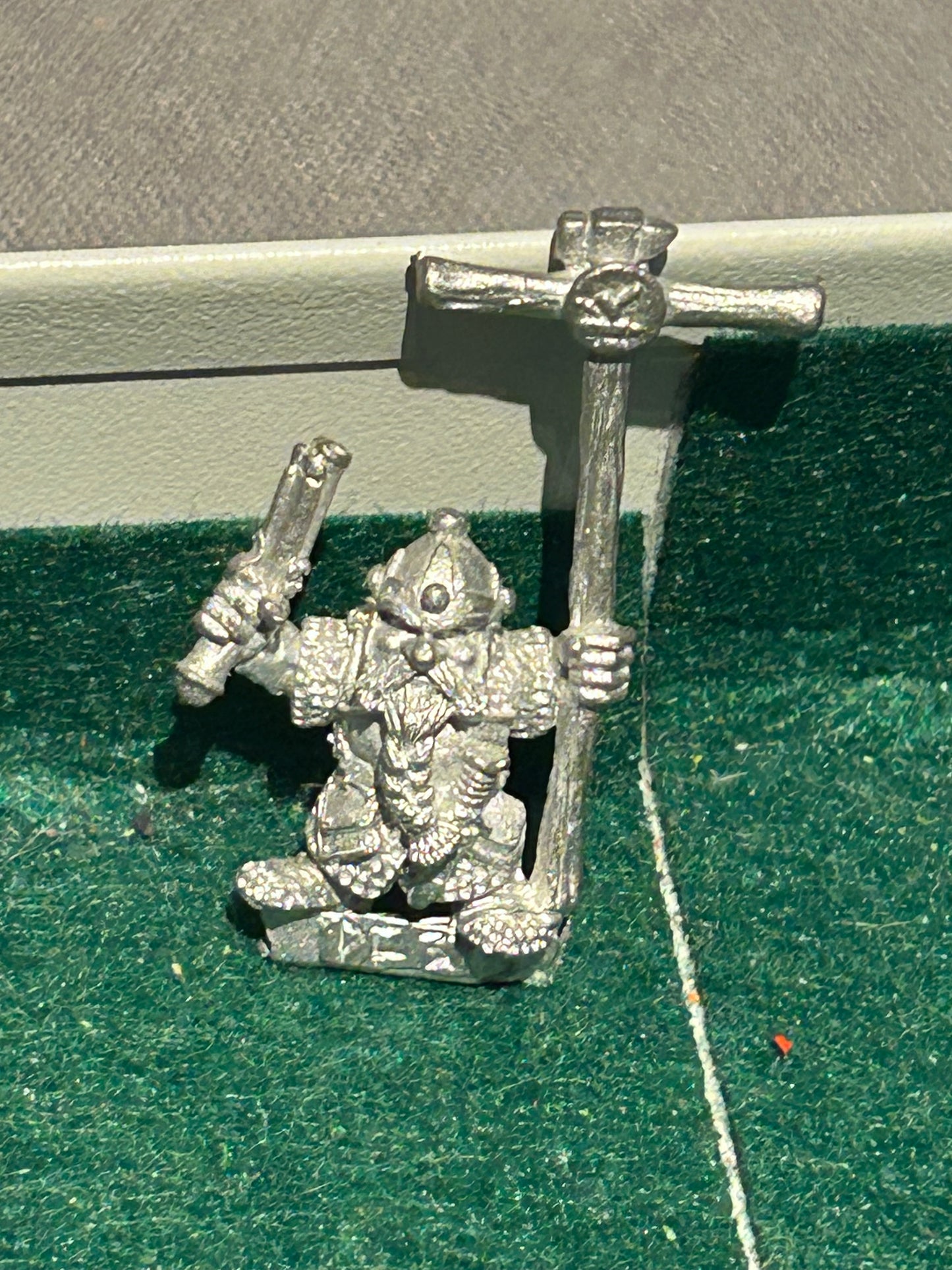 Games Workshop Warhammer Marauder miniatures Dwarf Dwarves Standard Bearer MM11 DC3 Command