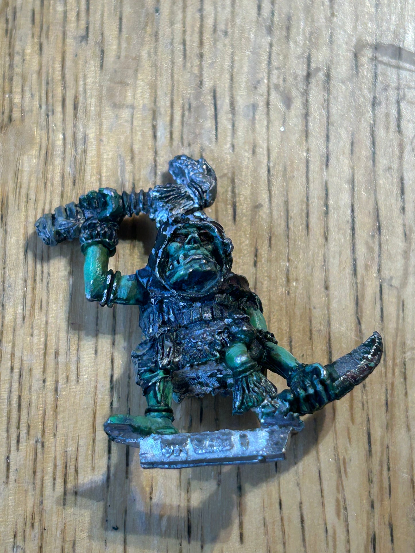 Citadel Warhammer fantasy 80s Orc Champion Zigblog witchstaff