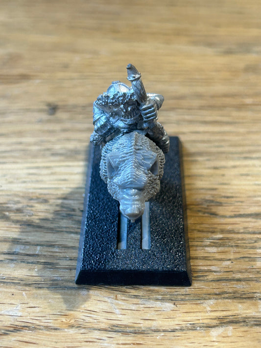 Warhammer fantasy marauder miniatures goblin wolf rider with bow