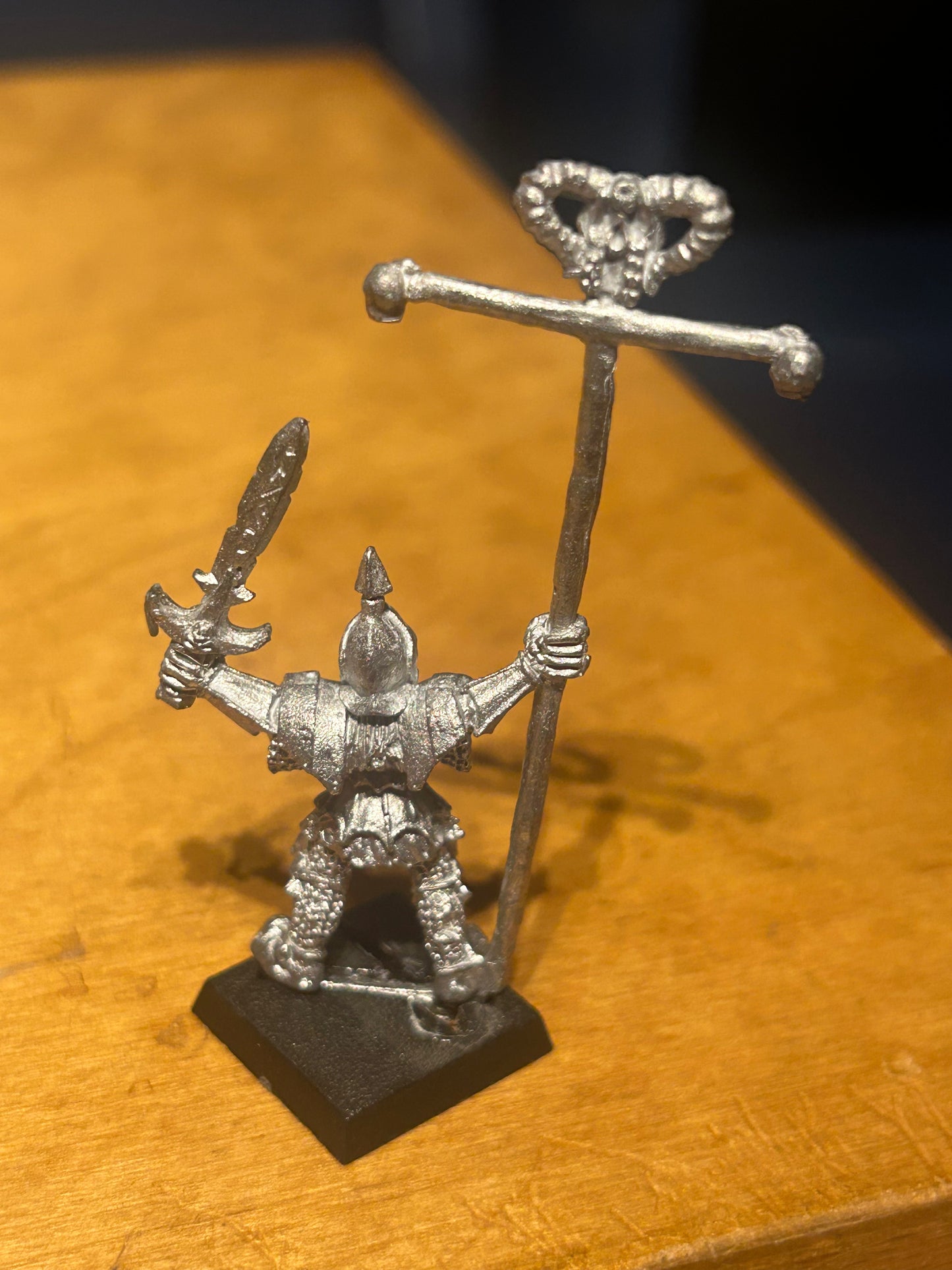 Warhammer Fantasy Old World Undead Vampire counts skeleton standard bearer