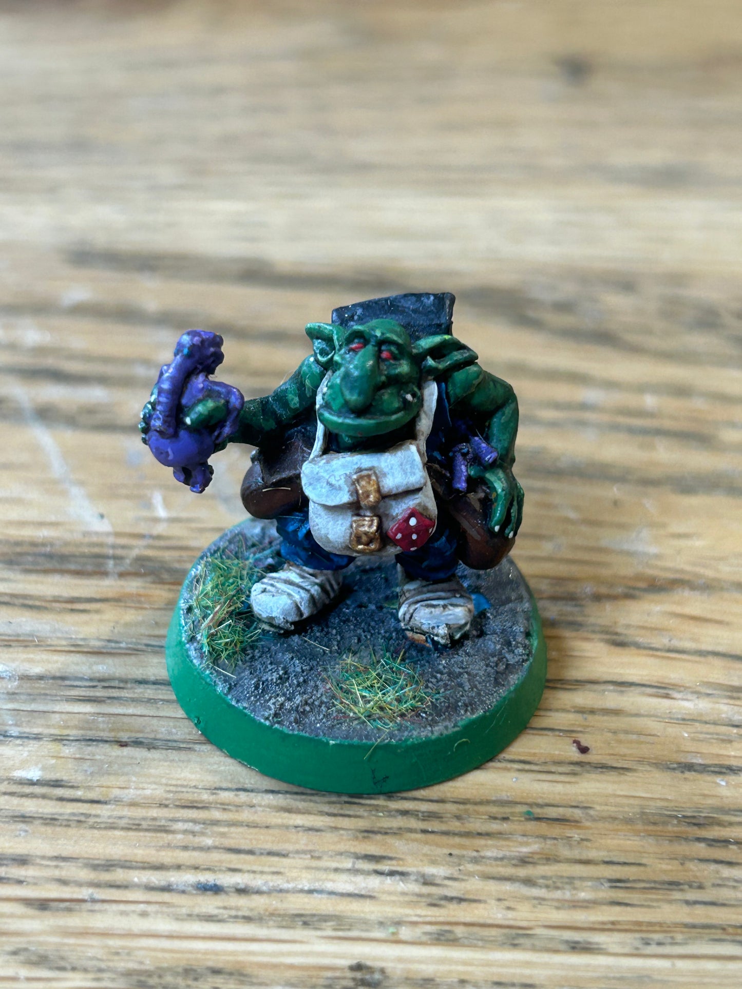 ARTILLERY GRETCHIN CREW GROT 2ND EDITION oil squig WARHAMMER 40,000 1993 ORKS