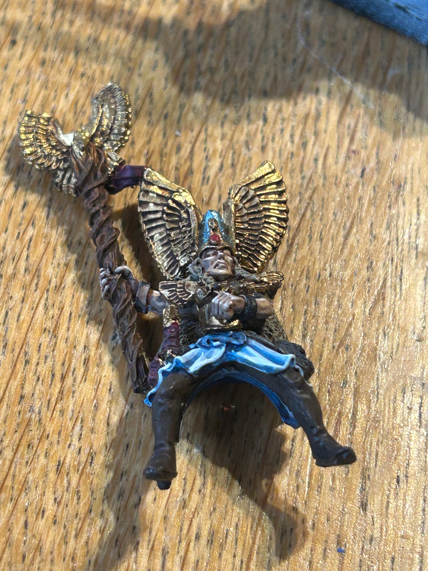 HIGH ELF MAGE ON UNICORN (MM83),  Metal, Marauder Warhammer, 1990s