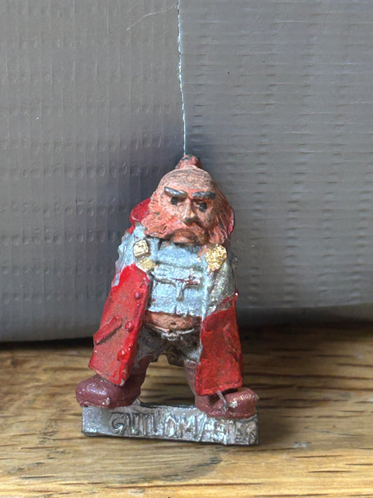 Rogue Trader Warhammer 40k Squat Guildmaster (no plastic arms or weapon)