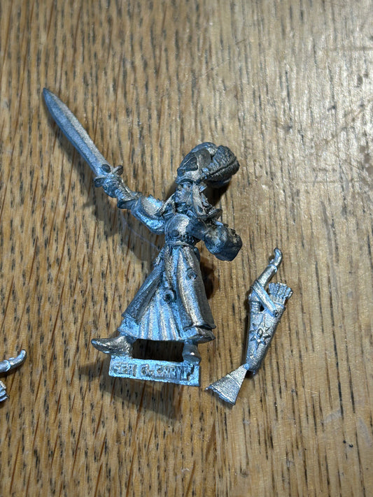 High Elves Lothern Seaguard champion Warhammer Fantasy Classic Metal (includes quiver)
