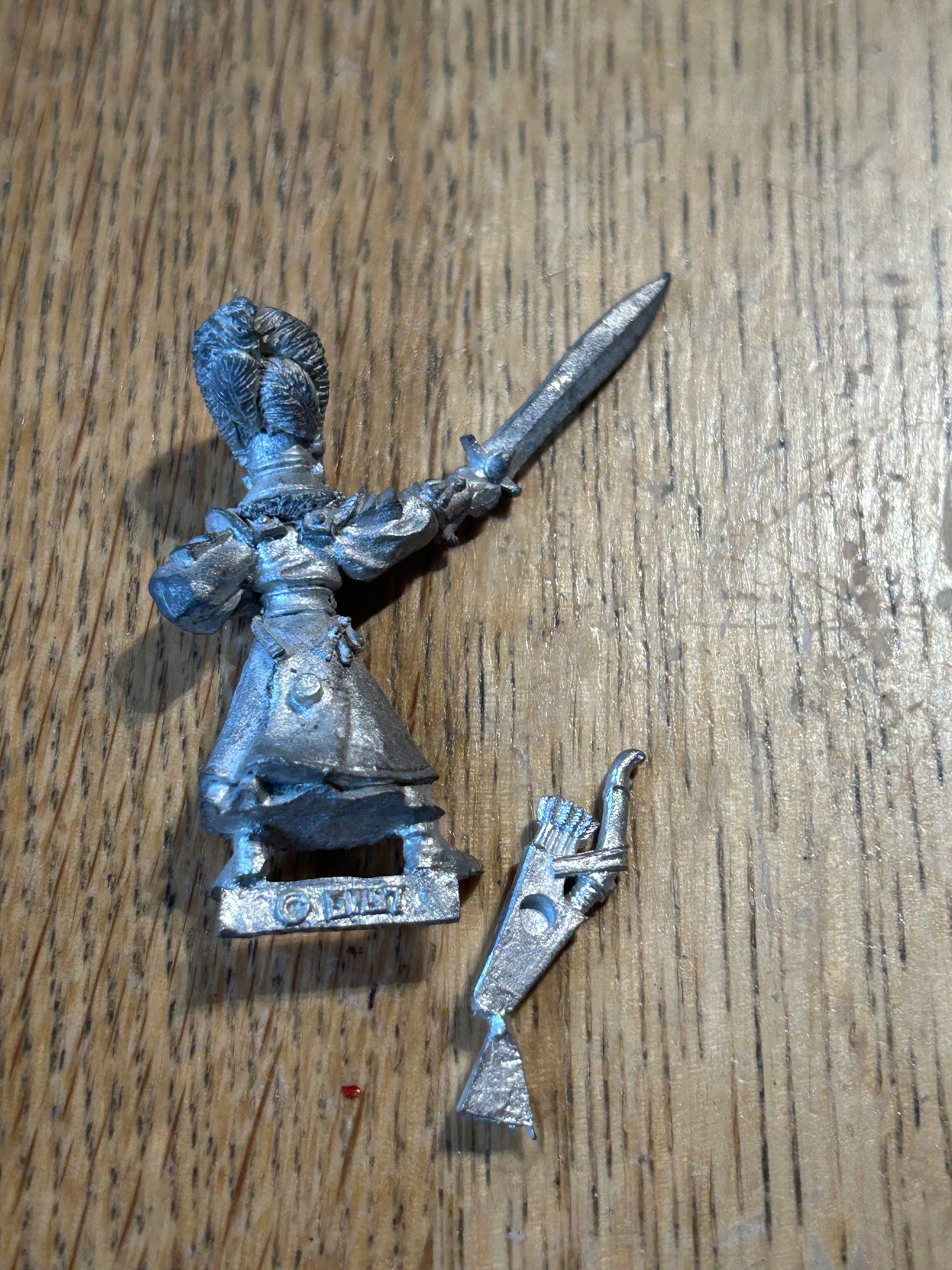High Elves Lothern Seaguard champion Warhammer Fantasy Classic Metal (includes quiver)