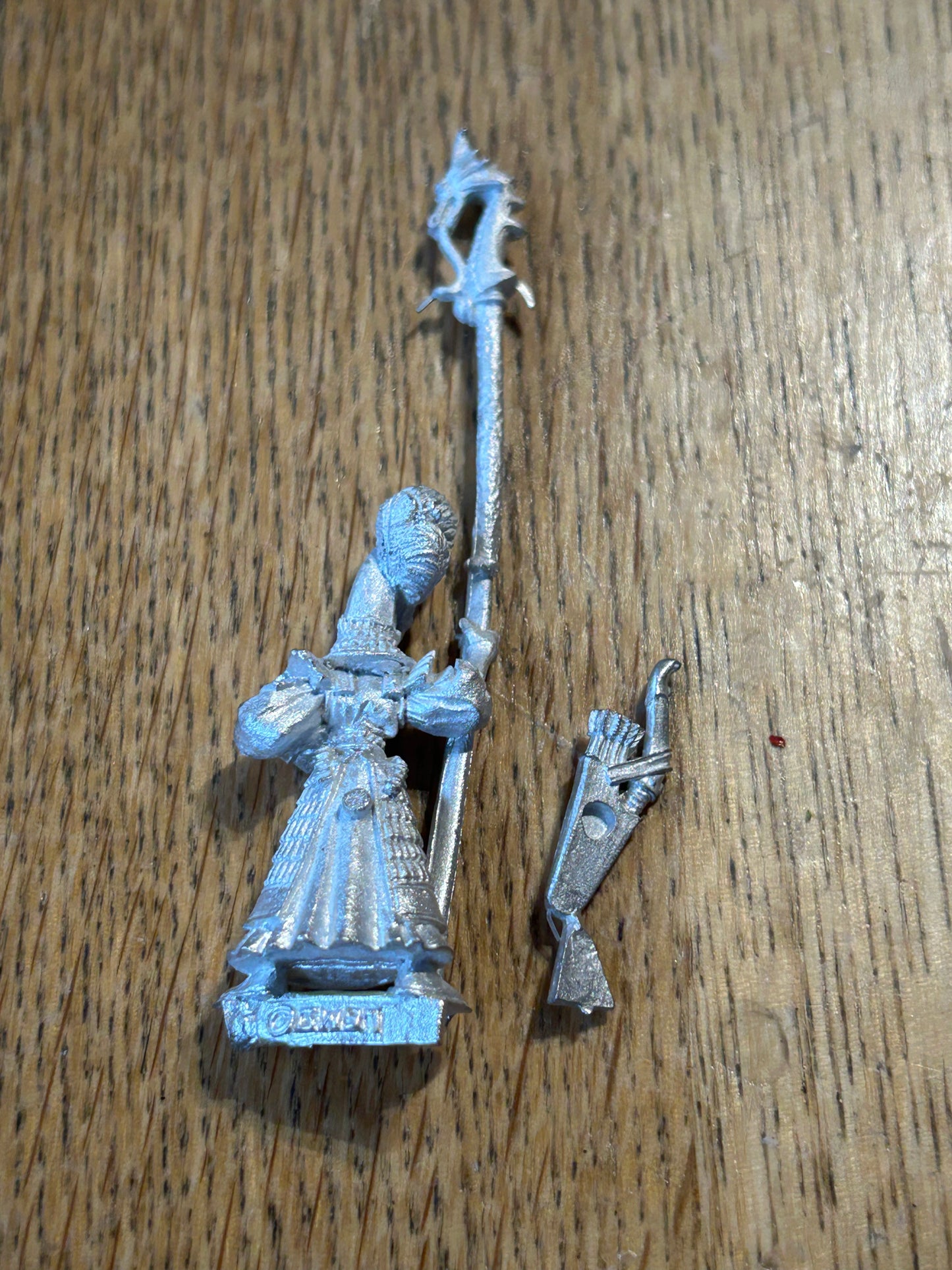 High Elves Lothern Seaguard standard bearer Warhammer Fantasy Classic Metal