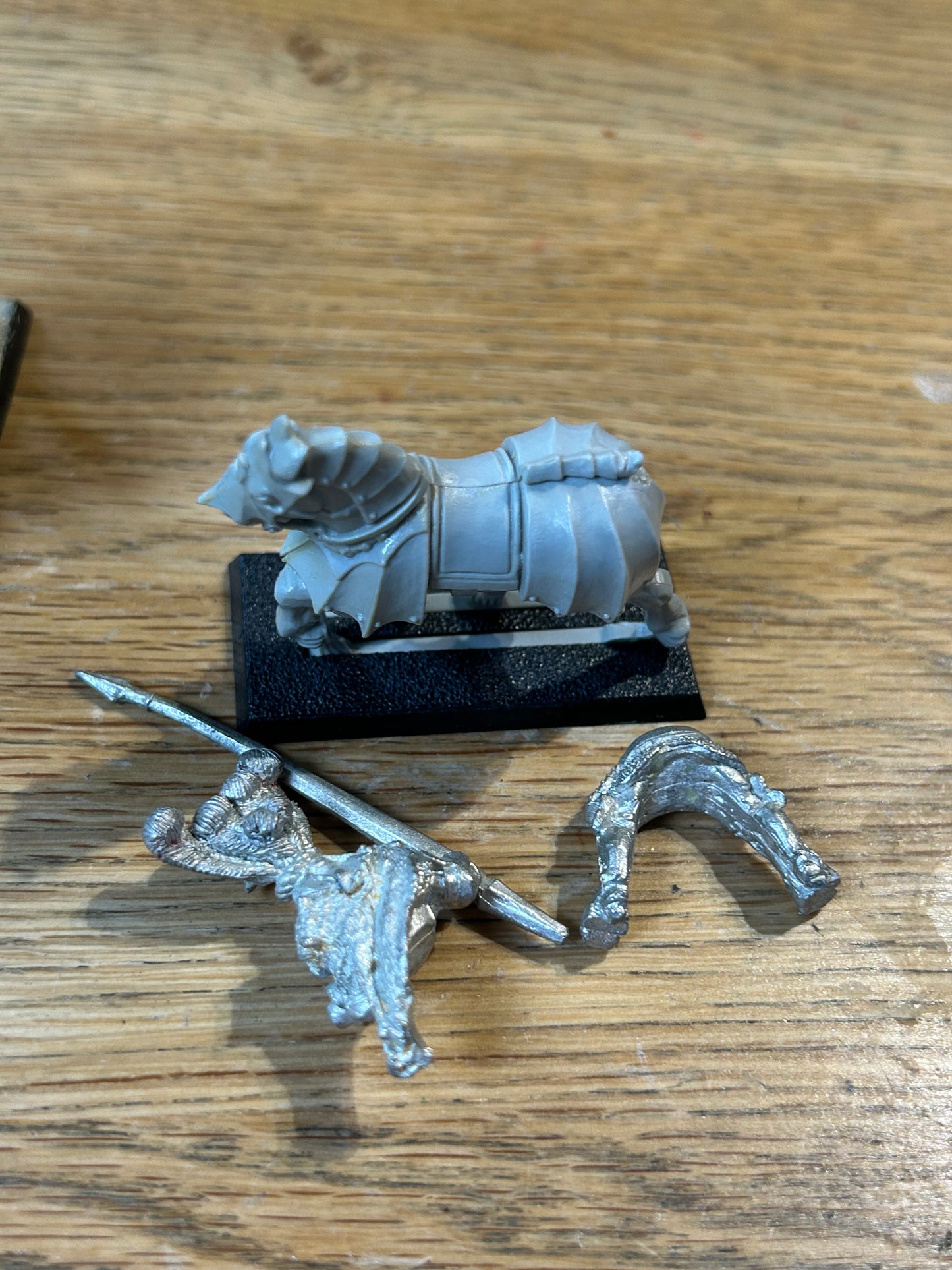 Warhammer fantasy old world empire knights panther knight (horse has no tail)