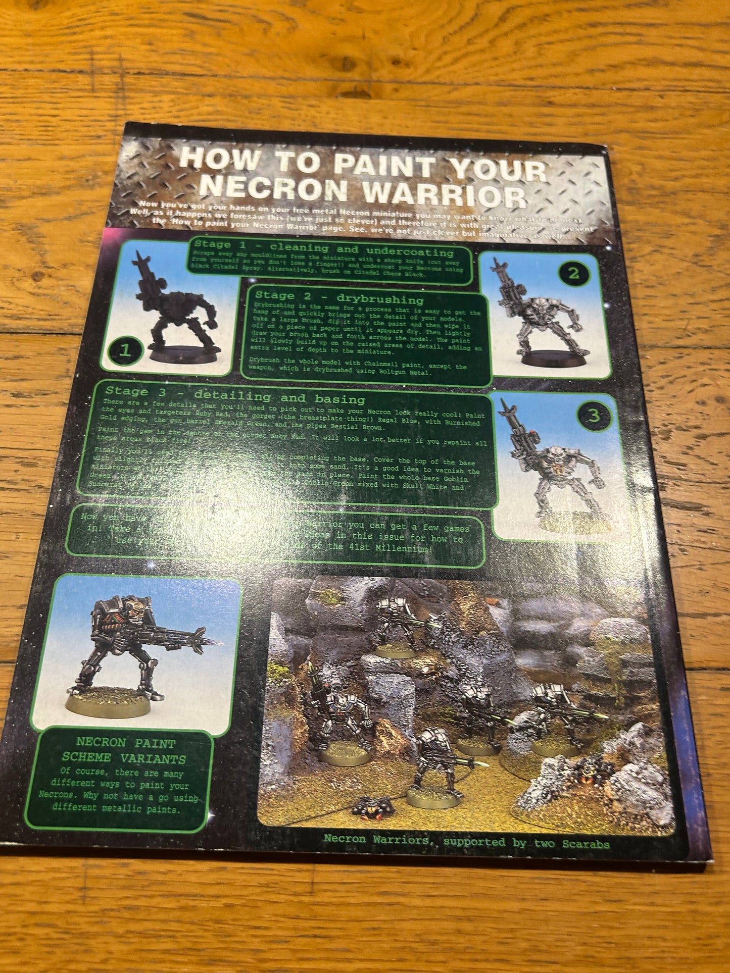 White dwarf issue 217 (no free miniature)