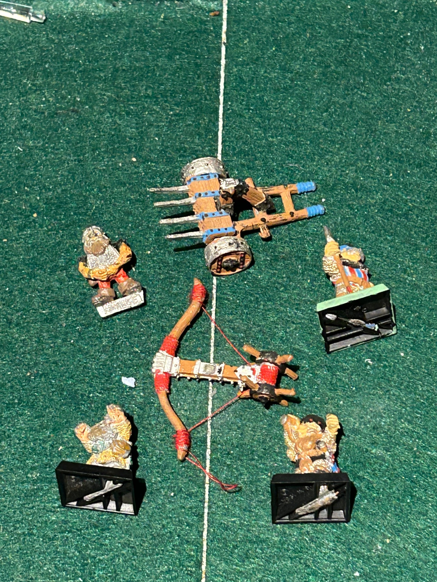 Warhammer fantasy dwarf bolt thrower and crew 4362