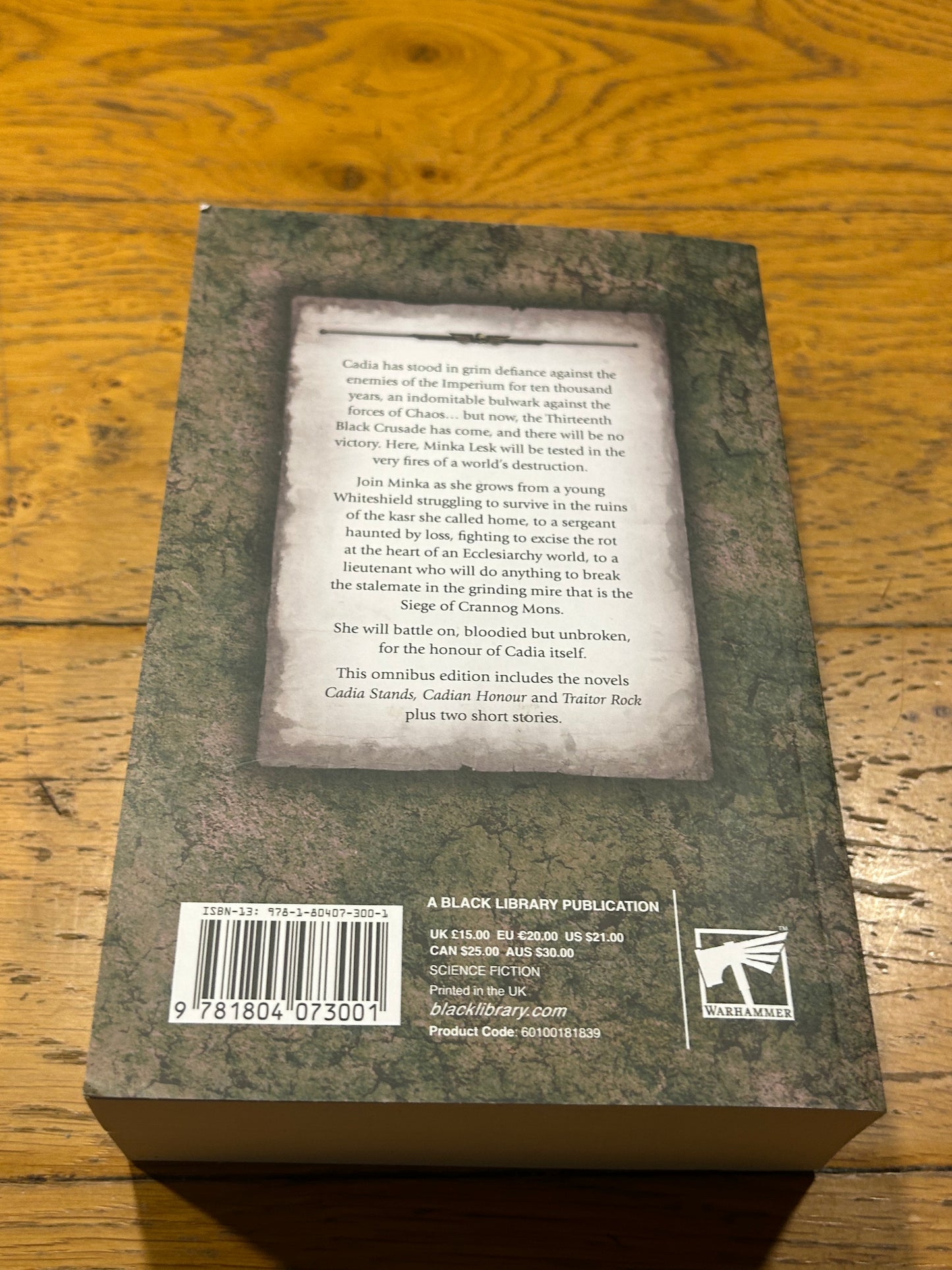 Minka Lesk: The Last Whiteshield Omnibus Paperback Warhammer