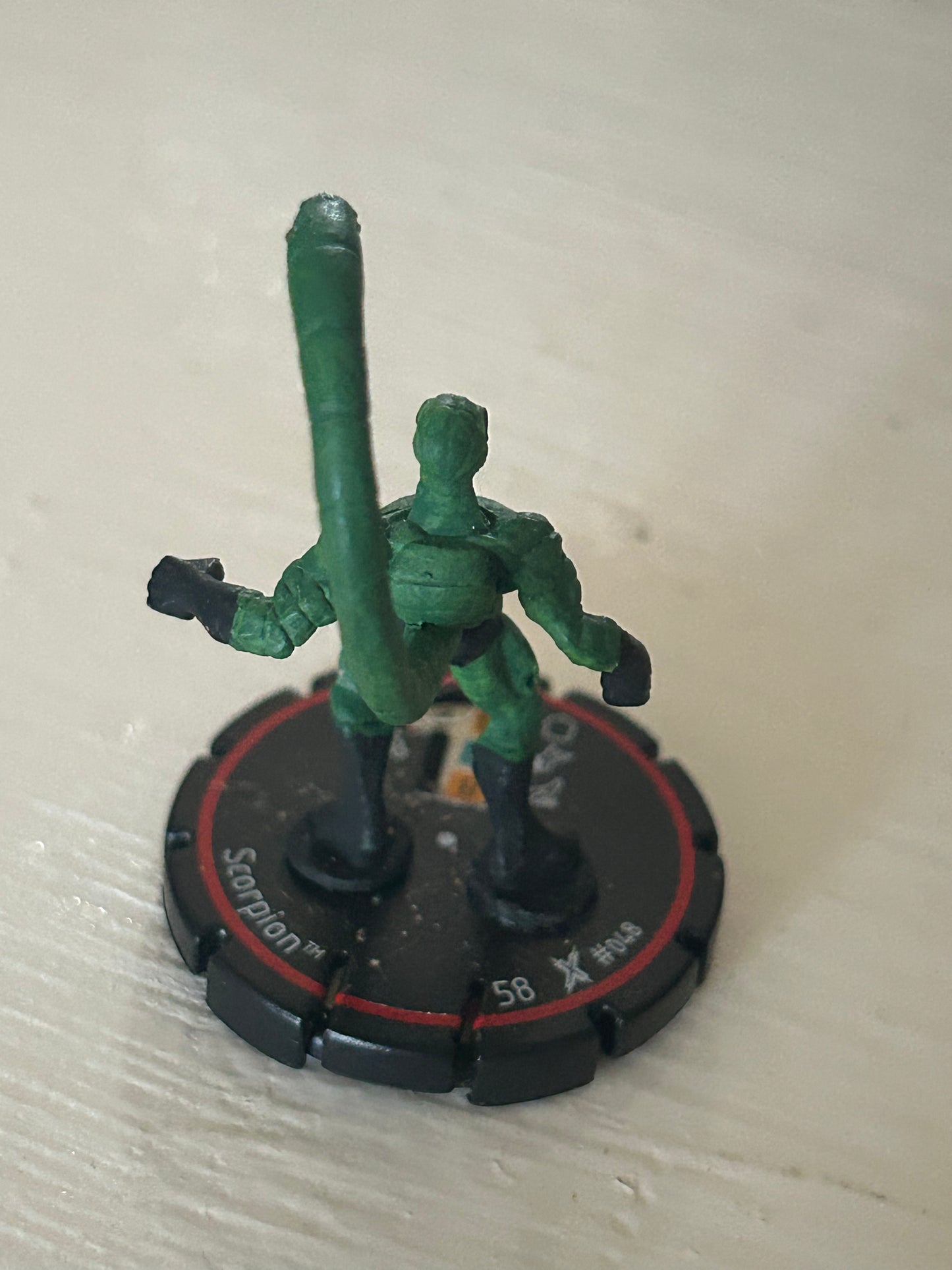 Marvel Heroclix Xplosion scorpion veteran 48
