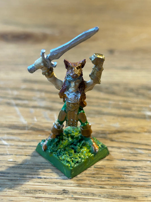 Citadel Warhammer Wood Elves mael ironwolf champion Elf Command GW