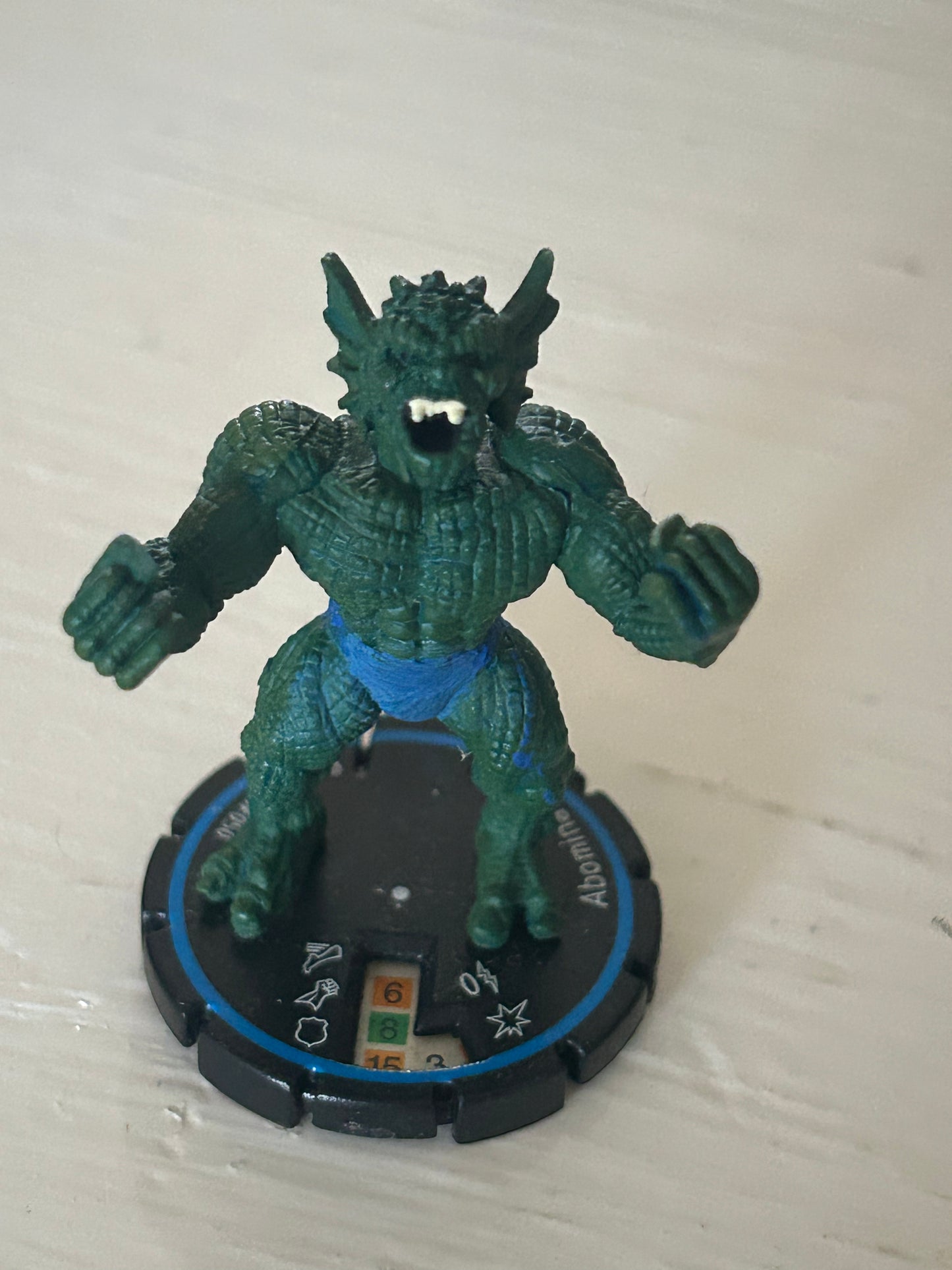 HeroClix Abomination #050 experienced - WizKids/Marvel Comics