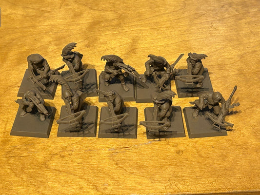 Warhammer fantasy the old world empire of man crossbowmen x10
